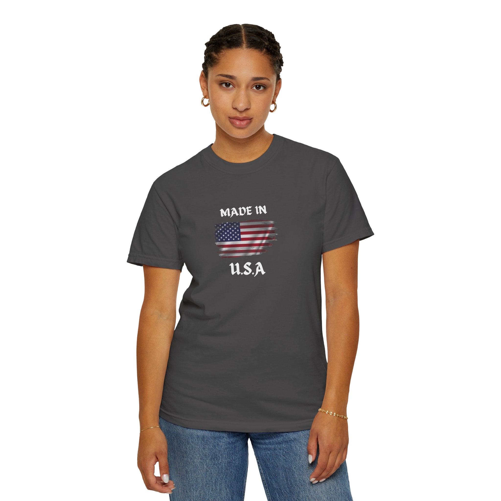 Patriotic USA Flag T-Shirt | Unisex | 100% Cotton | American Pride Spirit
