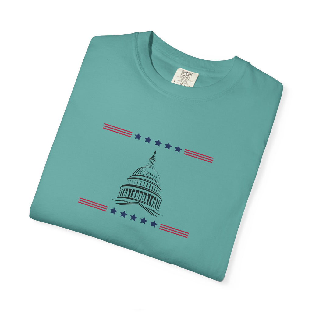 Washington Capitol Dome T-Shirt | Unisex | 100% Cotton | American Pride Spirit
