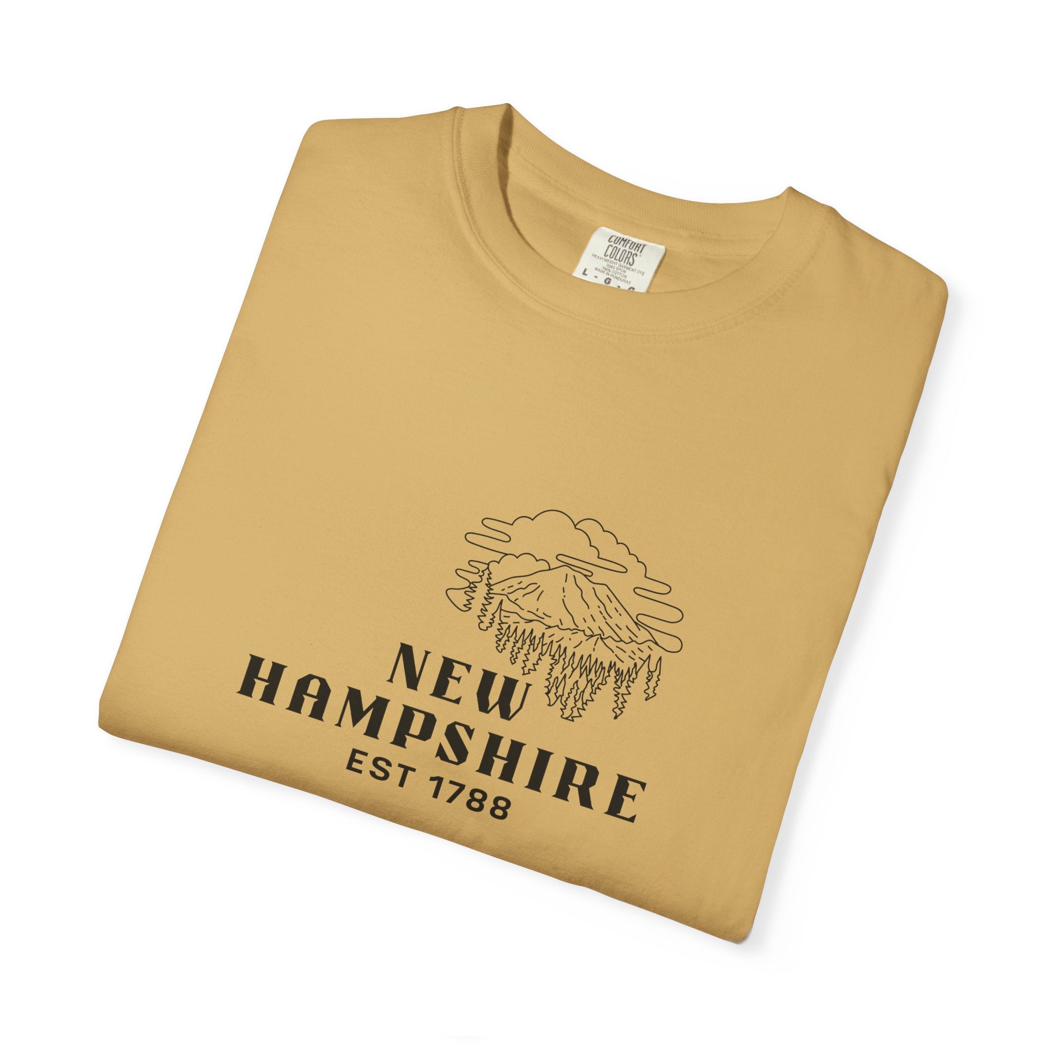 New Hampshire Vintage Tee | Unisex | 100% Cotton | American Pride Spirit