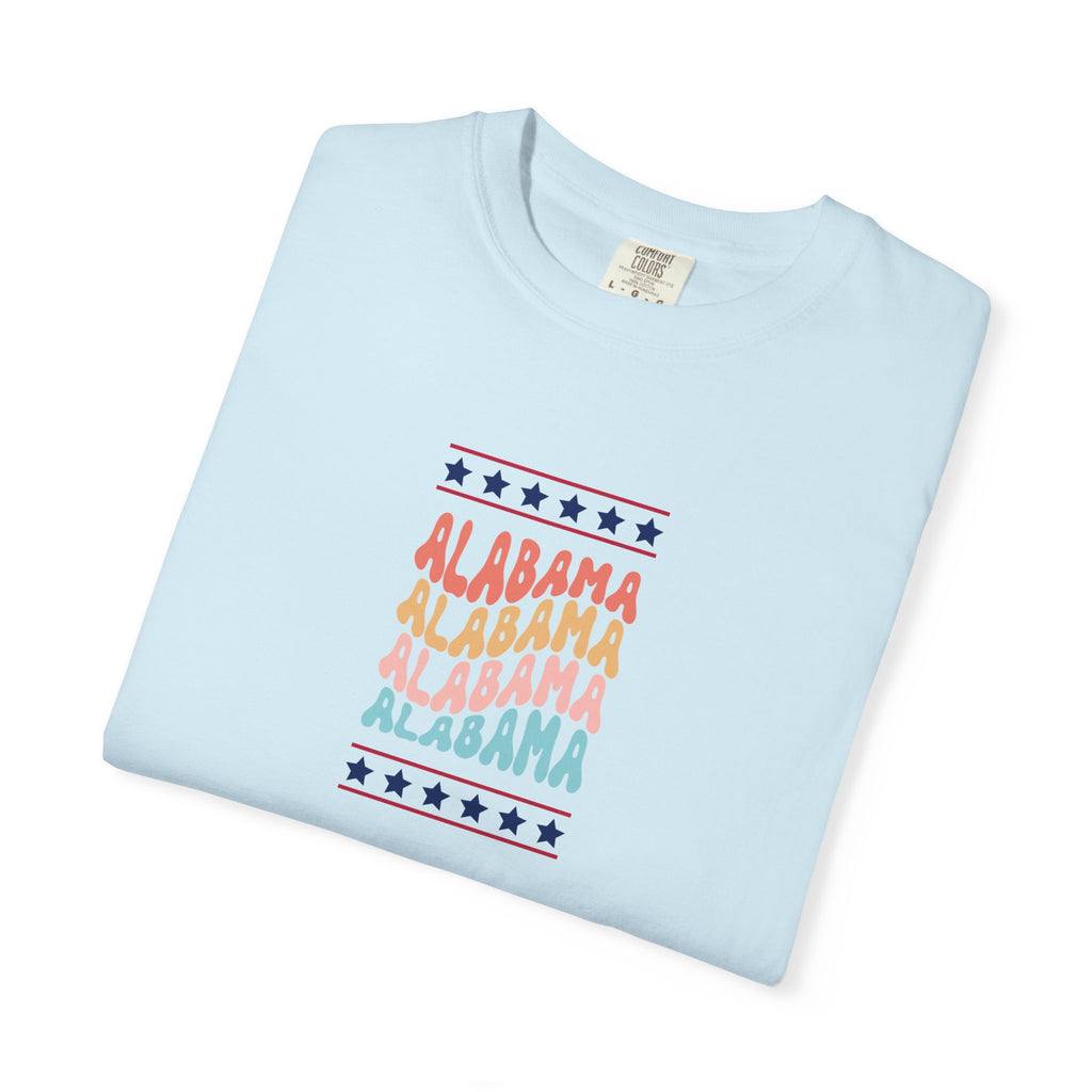 Alabama Designer T-shirt | Unisex | 100% Cotton | American Pride Spirit