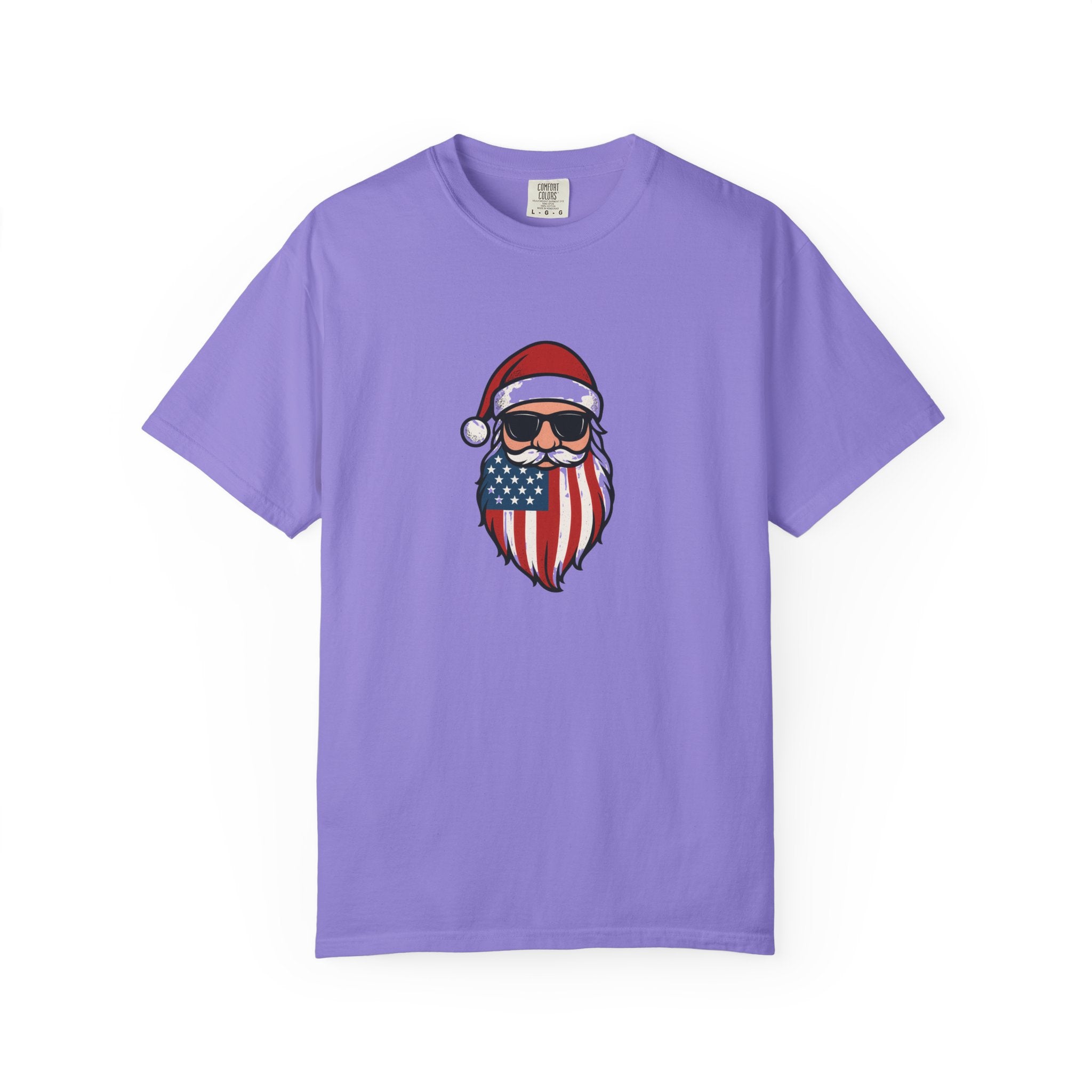 American Santa T-Shirt | Unisex | 100% Cotton | American Pride Spirit