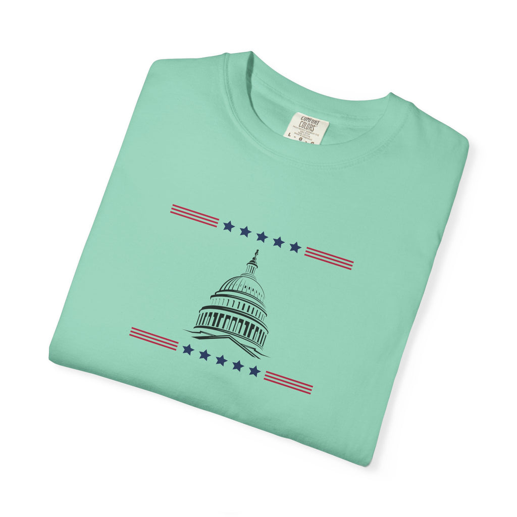 Washington Capitol Dome T-Shirt | Unisex | 100% Cotton | American Pride Spirit