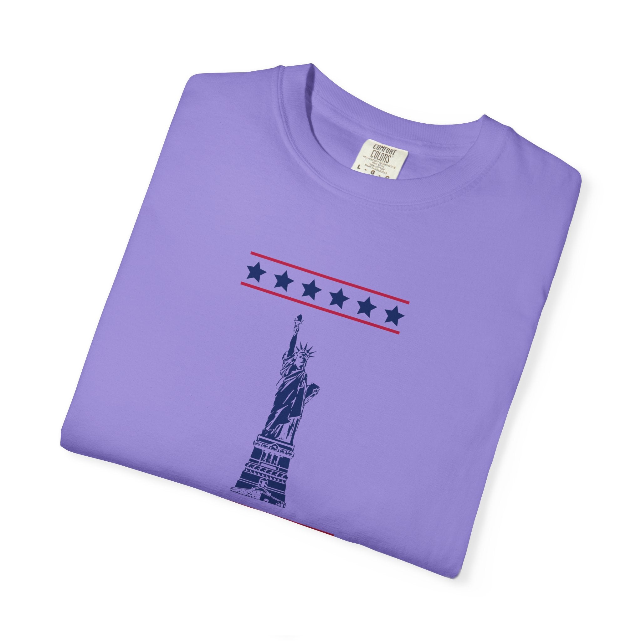 Patriotic Statue of Liberty T-shirt | Unisex | 100% Cotton | American Pride Spirit