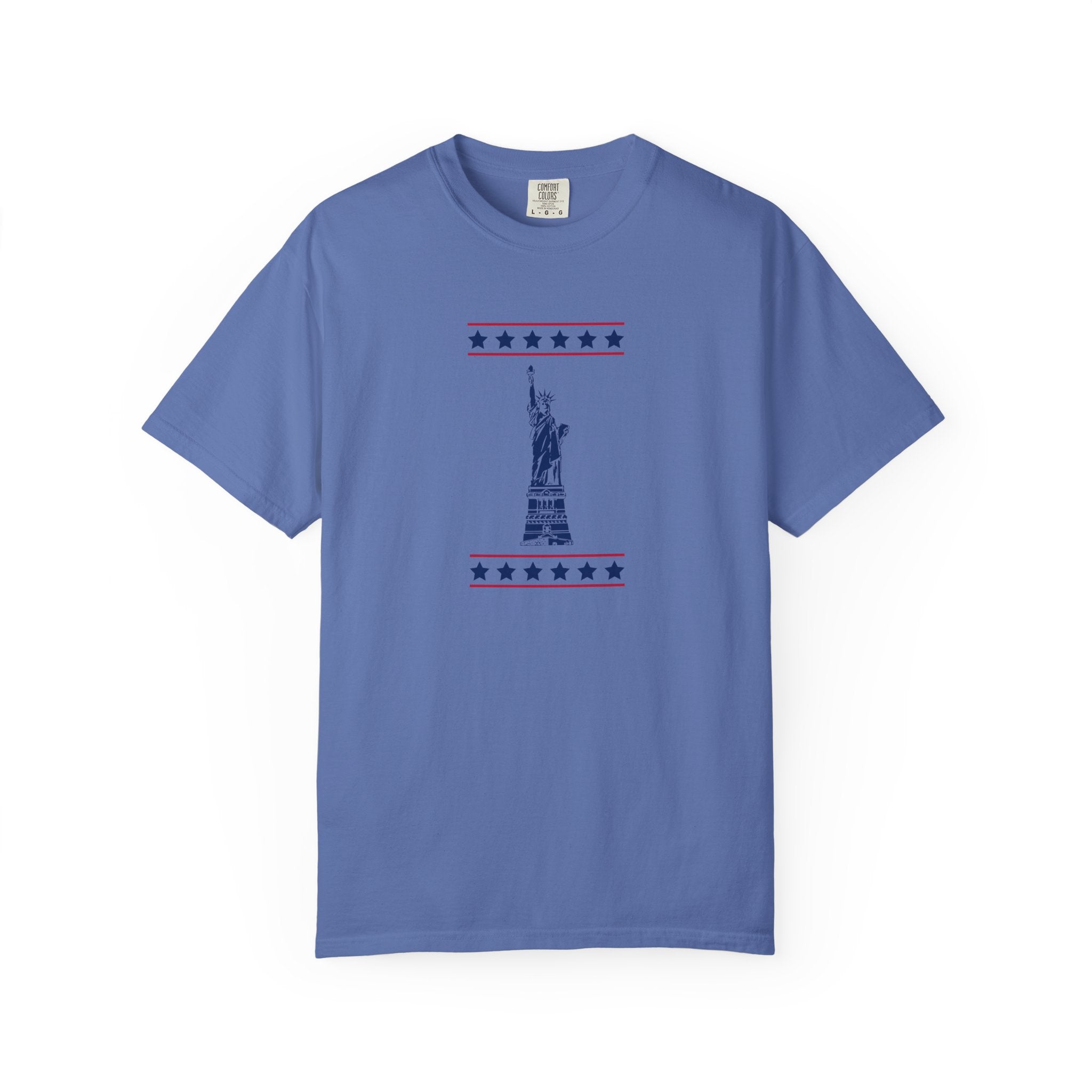 Patriotic Statue of Liberty T-shirt | Unisex | 100% Cotton | American Pride Spirit