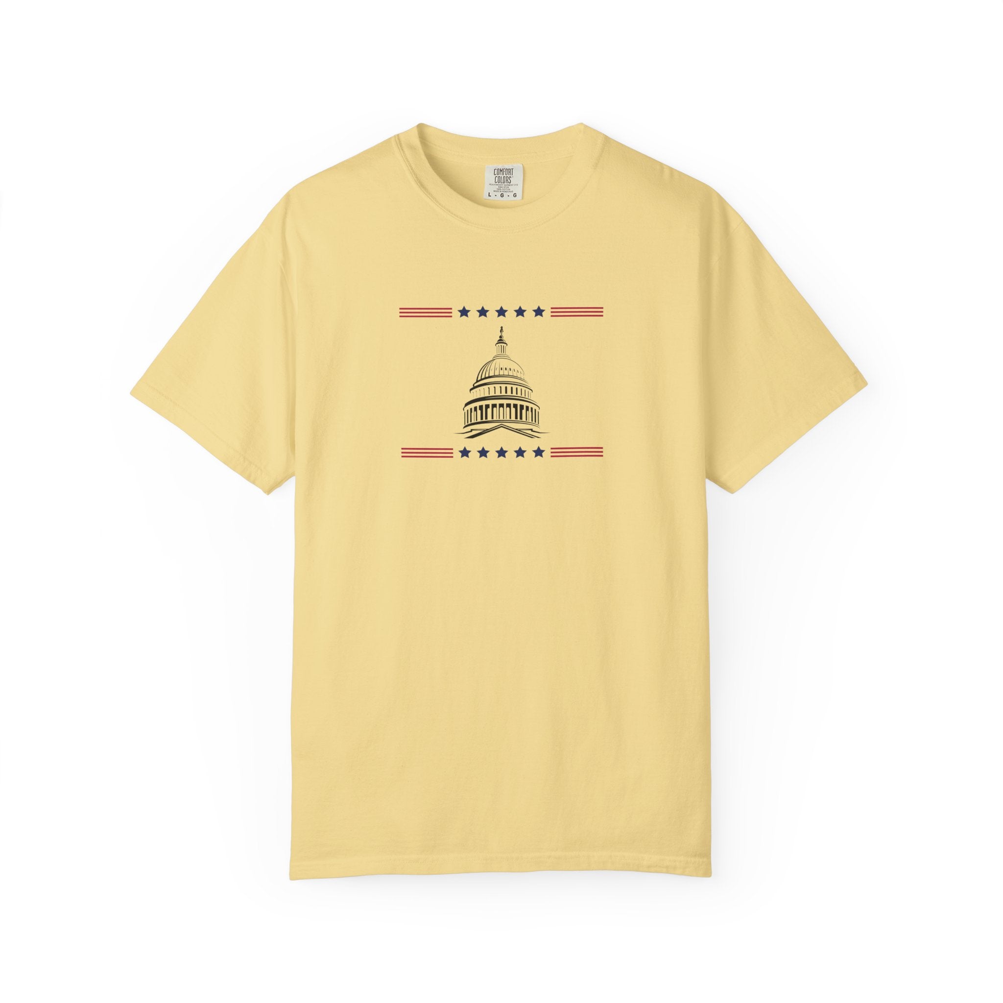 Washington Capitol Dome T-Shirt | Unisex | 100% Cotton | American Pride Spirit