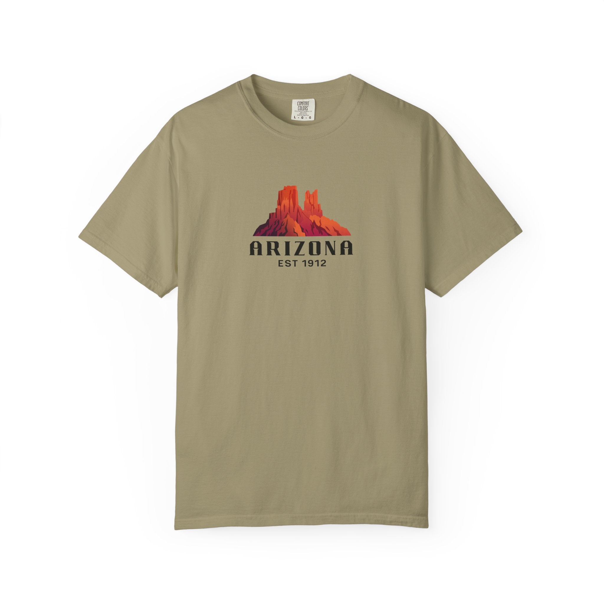 Khaki - T-Shirt - 100% Cotton - Unisex