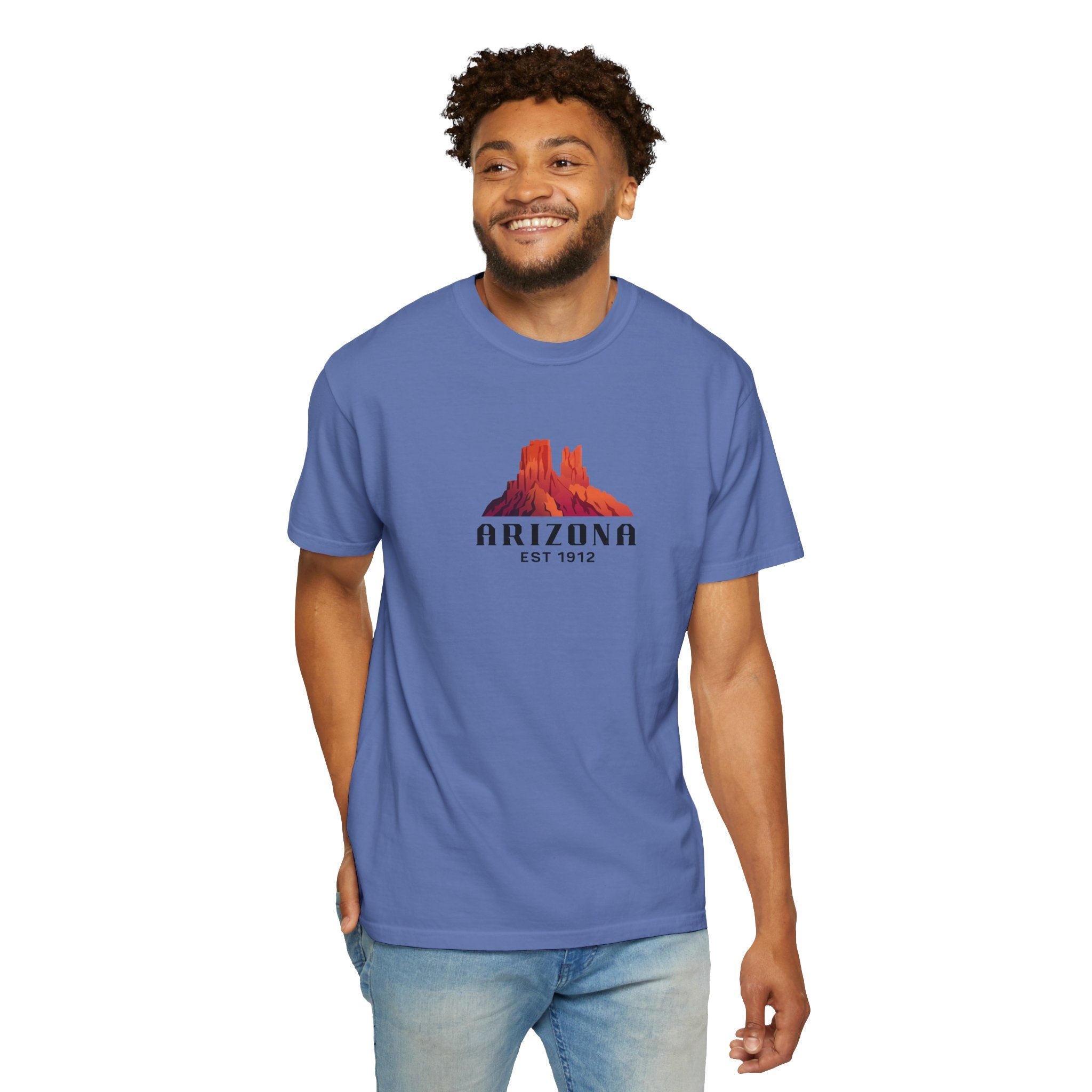 Mystic Blue - T-Shirt - 100% Cotton - Unisex