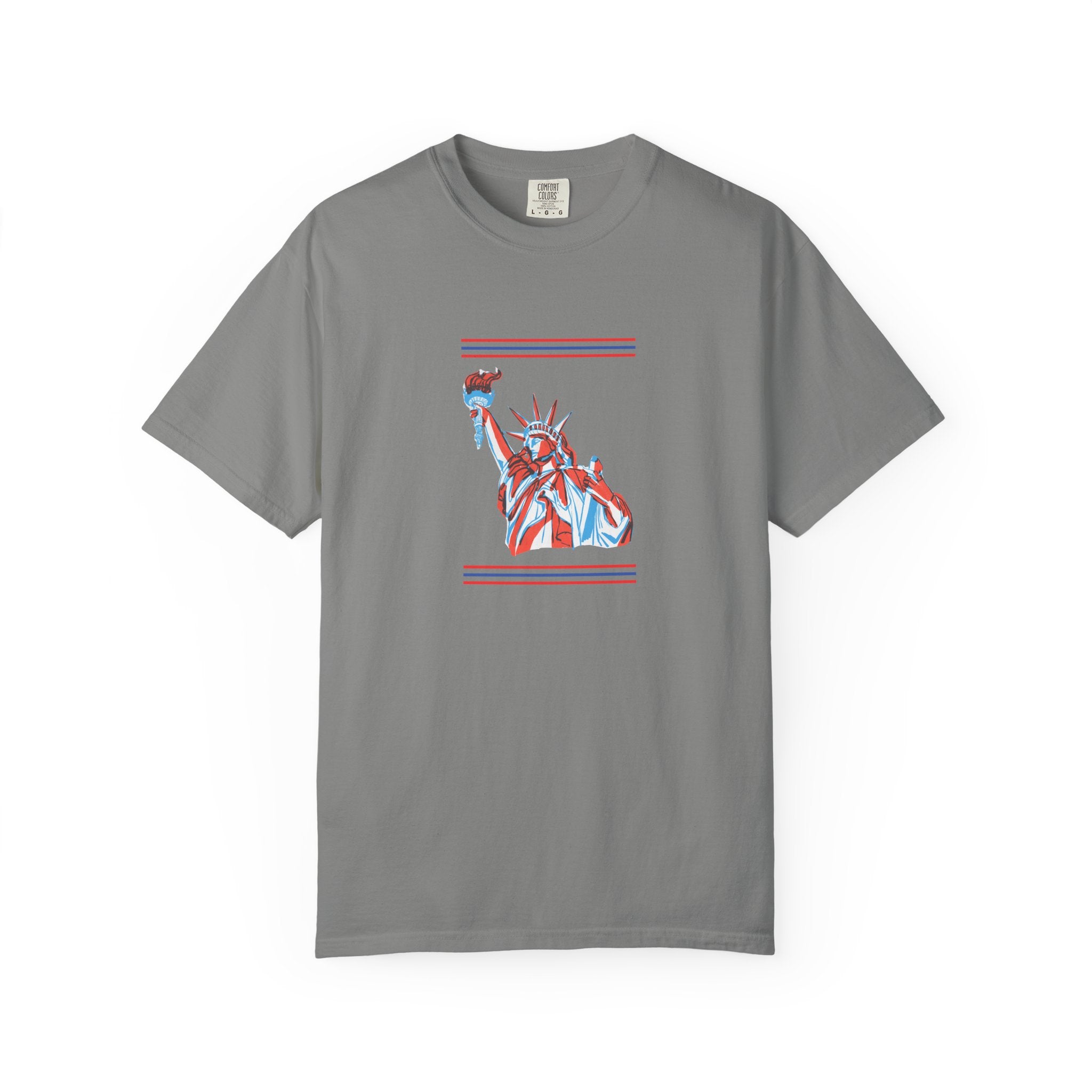 Patriotic Stars & Liberty Tee | Unisex | 100% Cotton | American Pride Spirit
