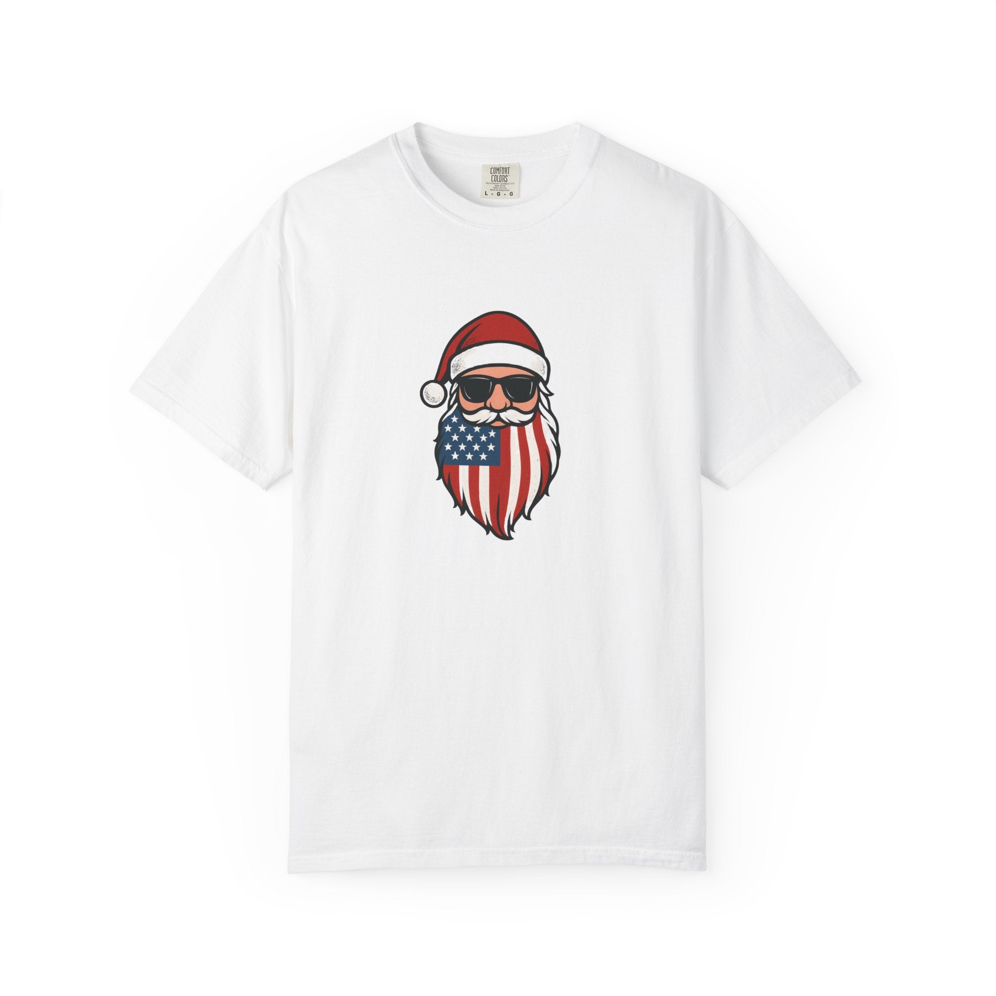 American Santa T-Shirt | Unisex | 100% Cotton | American Pride Spirit