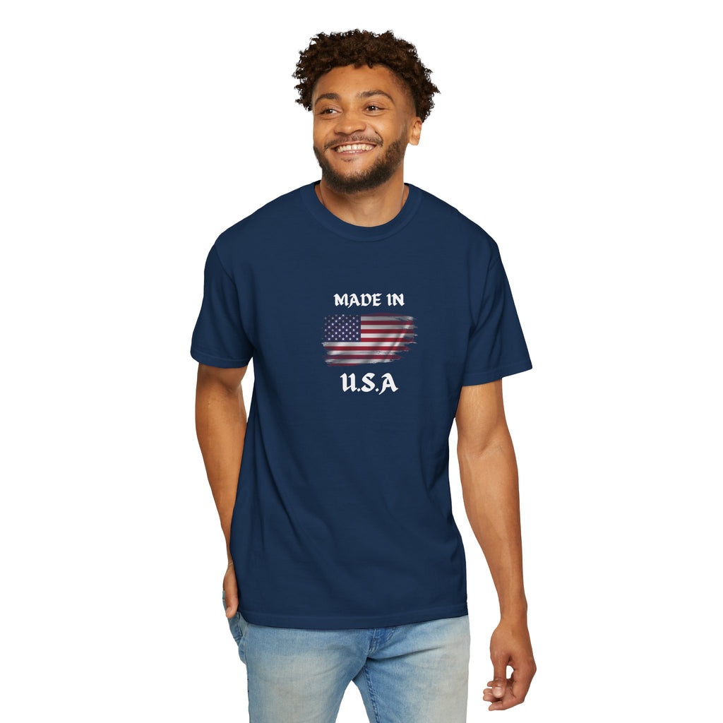 Patriotic USA Flag T-Shirt | Unisex | 100% Cotton | American Pride Spirit