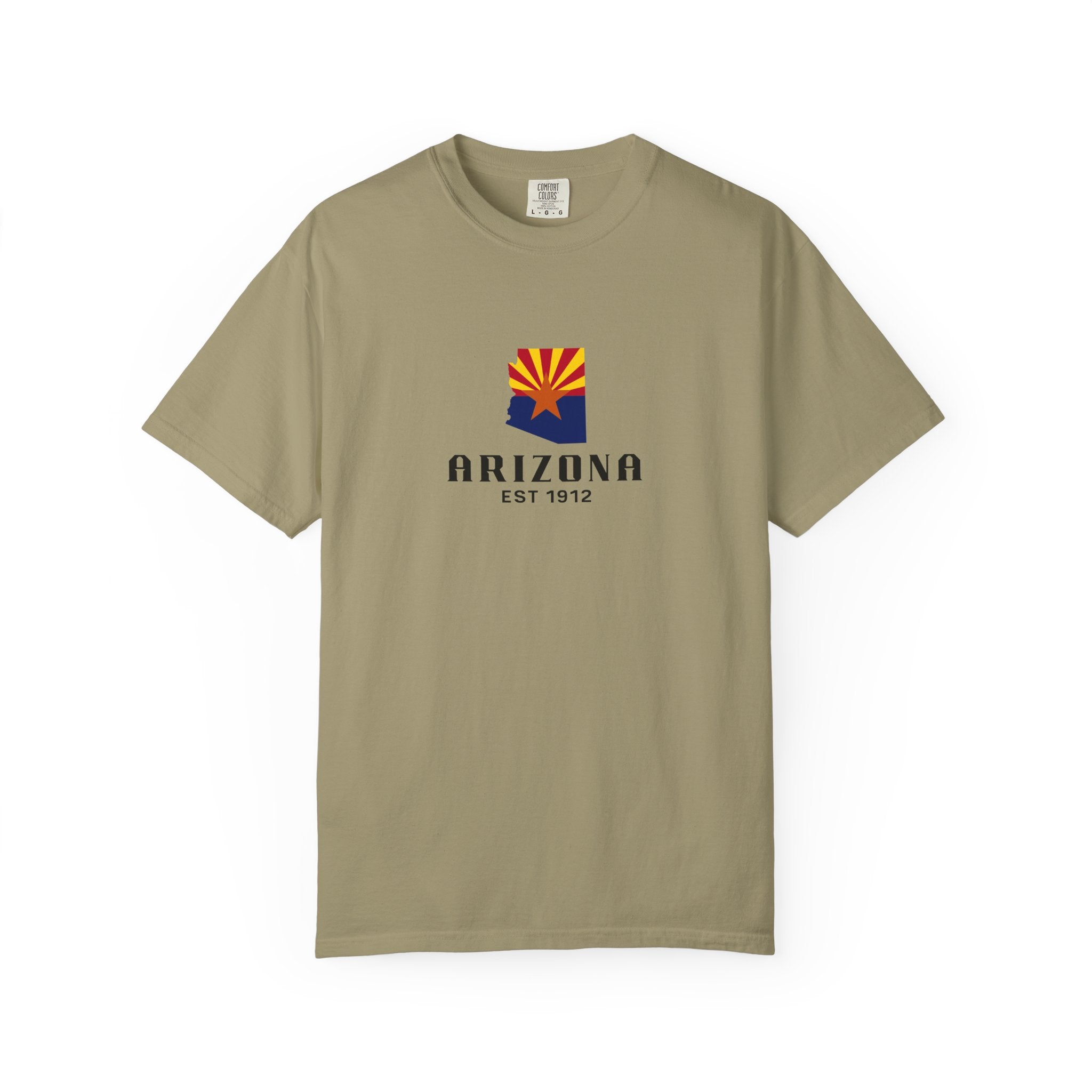 Khaki - T-Shirt - 100% Cotton - Unisex