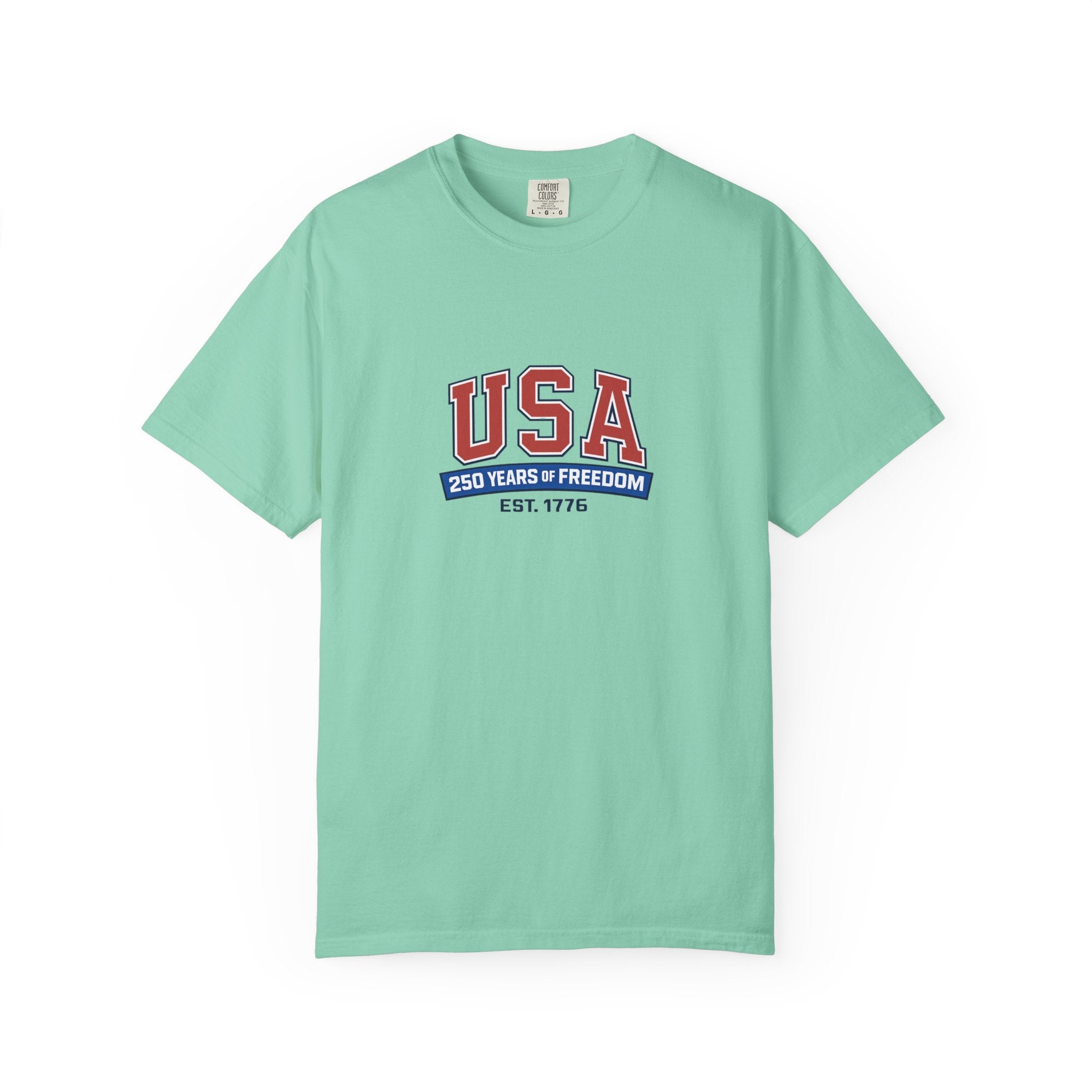 USA 250 Years of Freedom T-Shirt | Unisex | 100% Cotton | American Pride Spirit