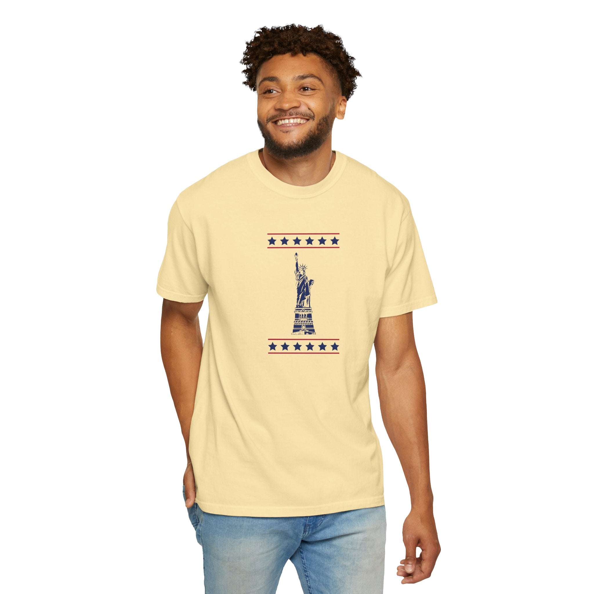 Patriotic Statue of Liberty T-shirt | Unisex | 100% Cotton | American Pride Spirit