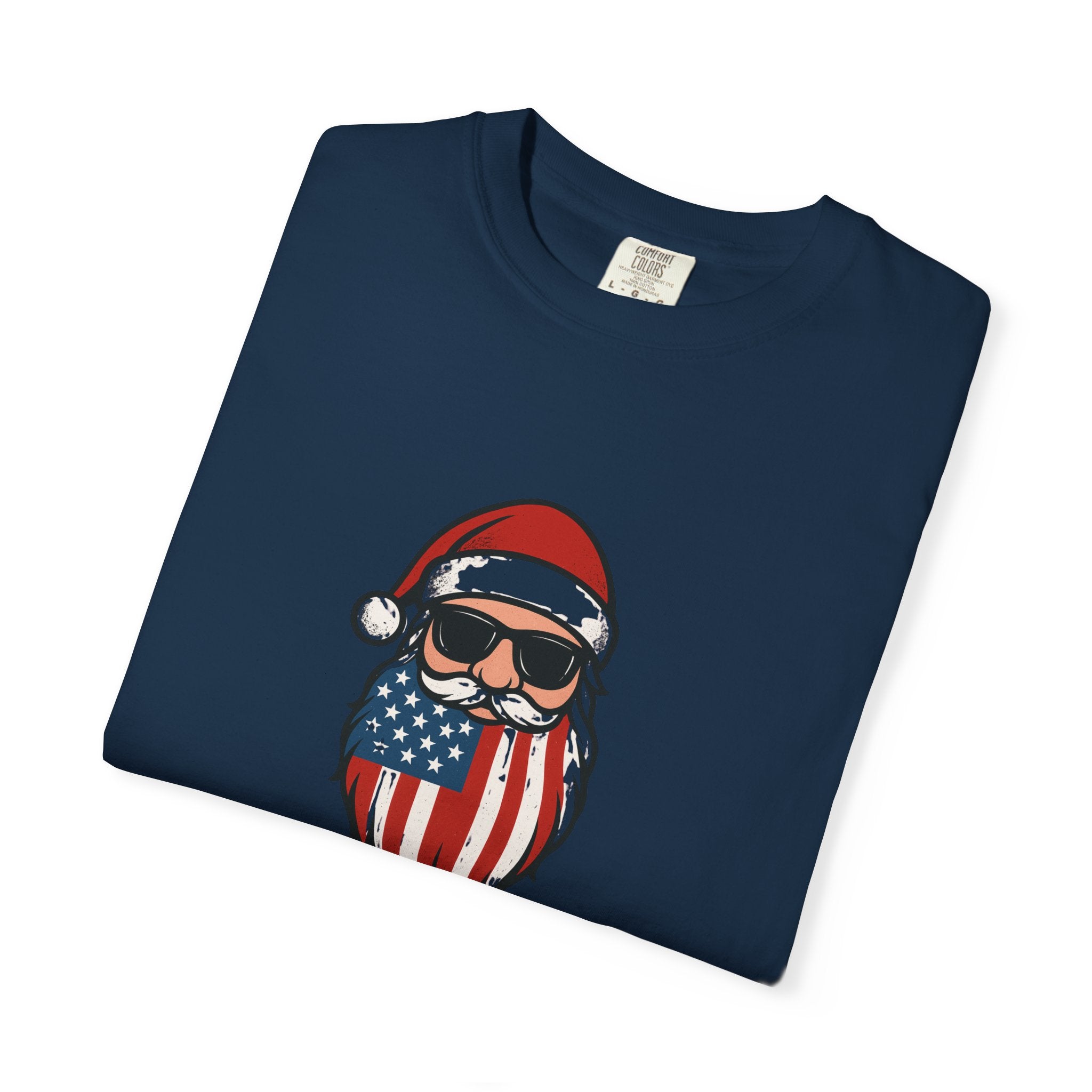 American Santa T-Shirt | Unisex | 100% Cotton | American Pride Spirit