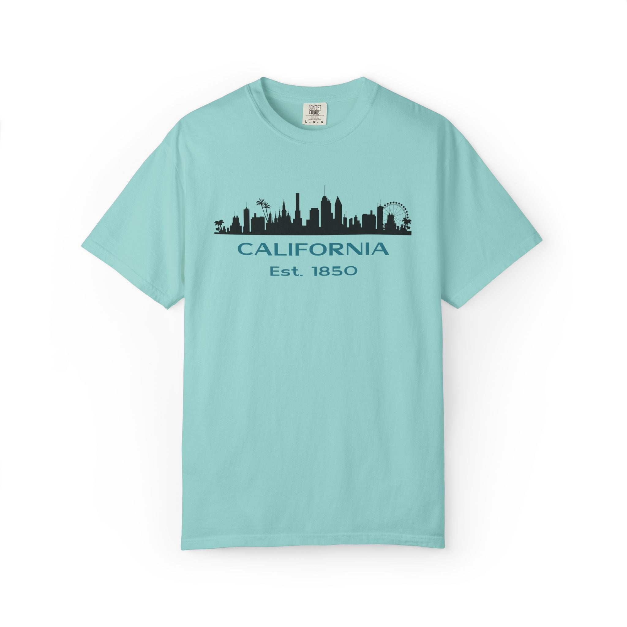 California Skyline T-shirt | Unisex | 100% Cotton | American Pride Spirit