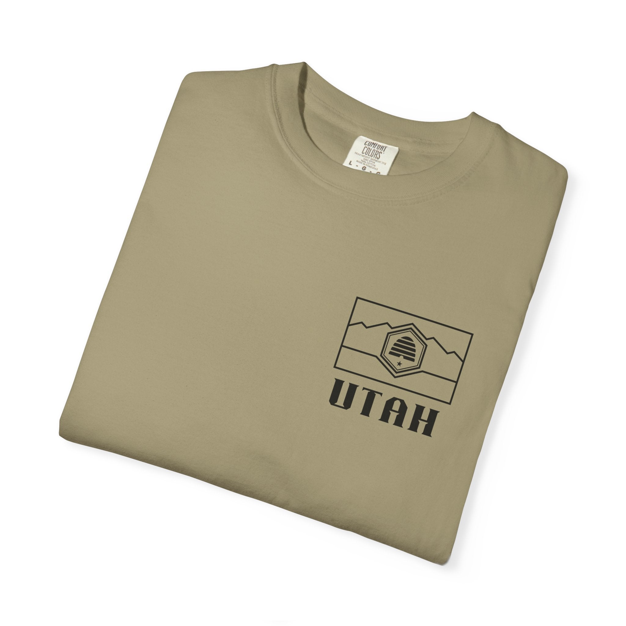 Khaki - T-Shirt - 100% Cotton - Unisex