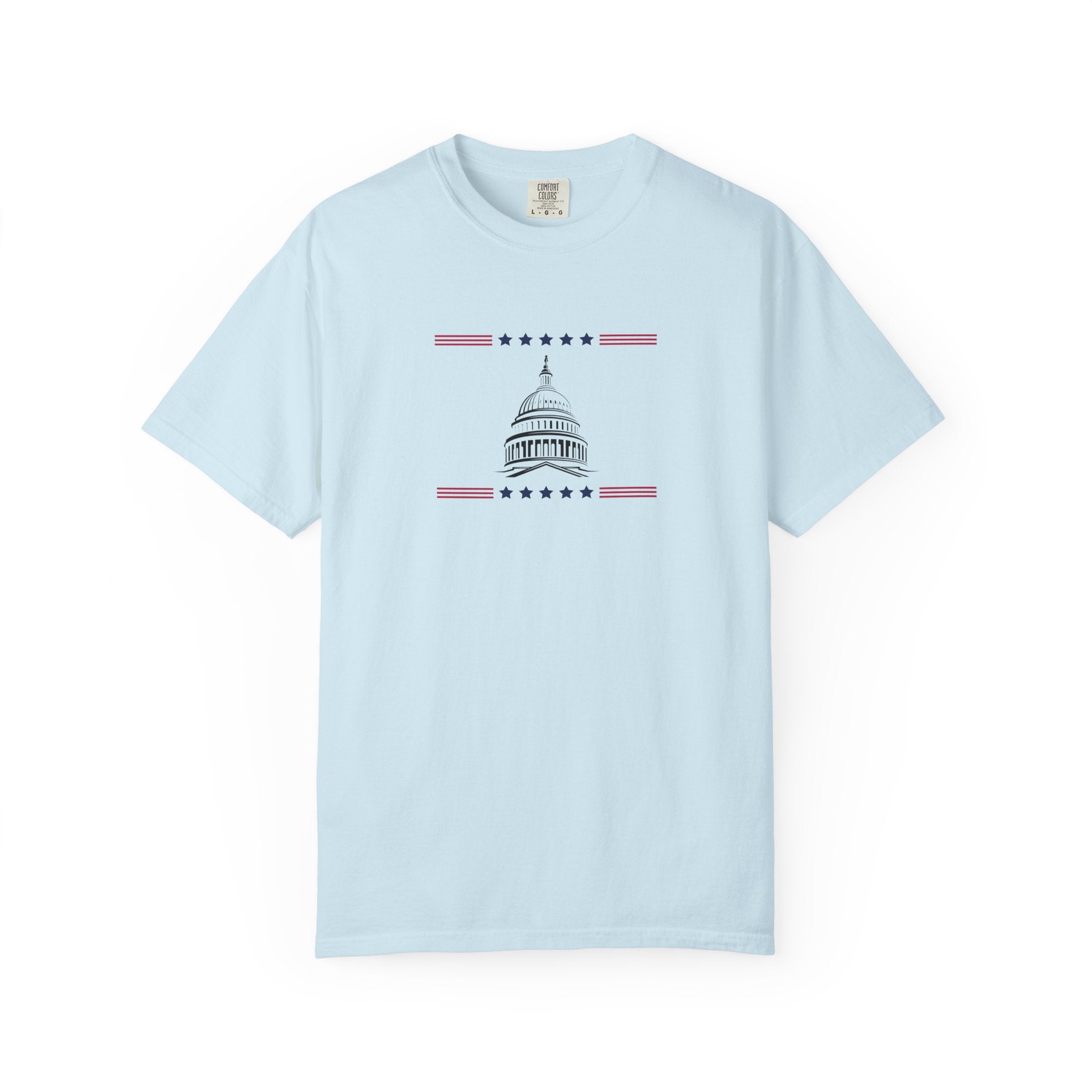 Washington Capitol Dome T-Shirt | Unisex | 100% Cotton | American Pride Spirit