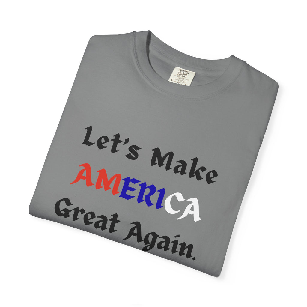 Patriotic American Flag Color T-Shirt | Unisex | 100% Cotton | American Pride Spirit