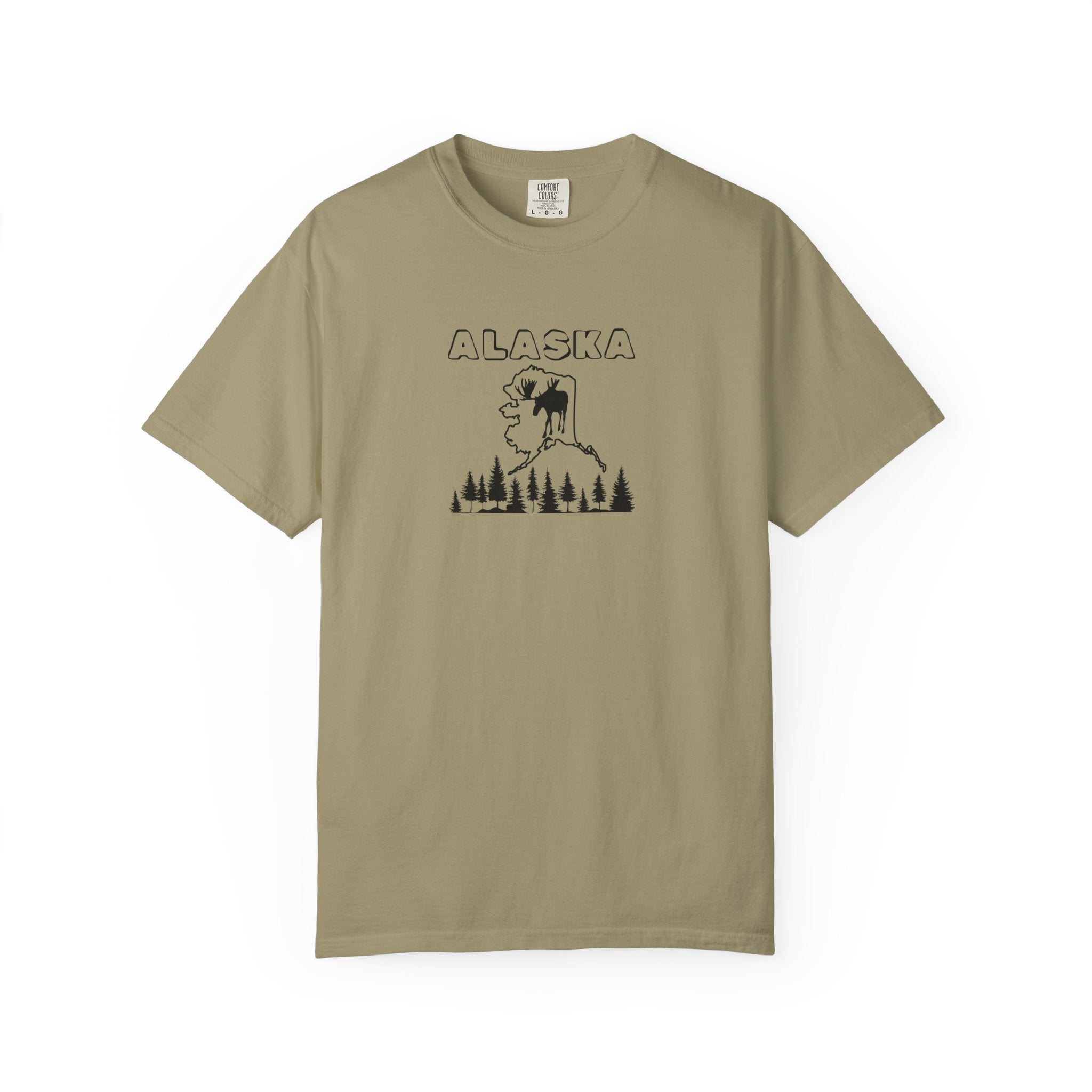 Khaki - T-Shirt - 100% Cotton - Unisex