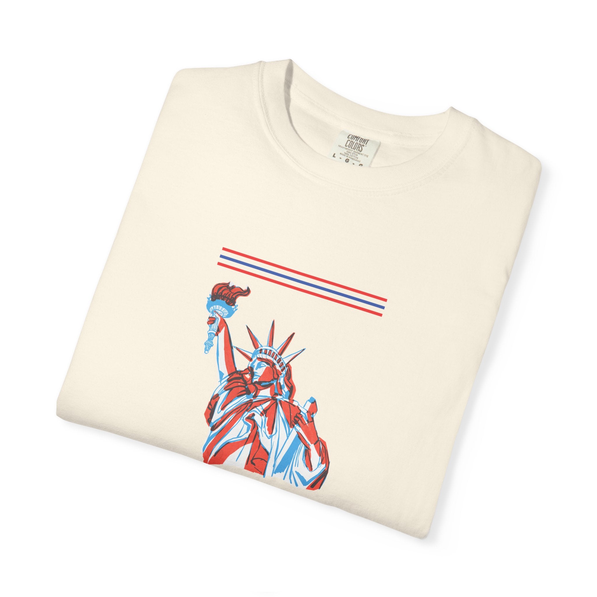 Patriotic Stars & Liberty Tee | Unisex | 100% Cotton | American Pride Spirit