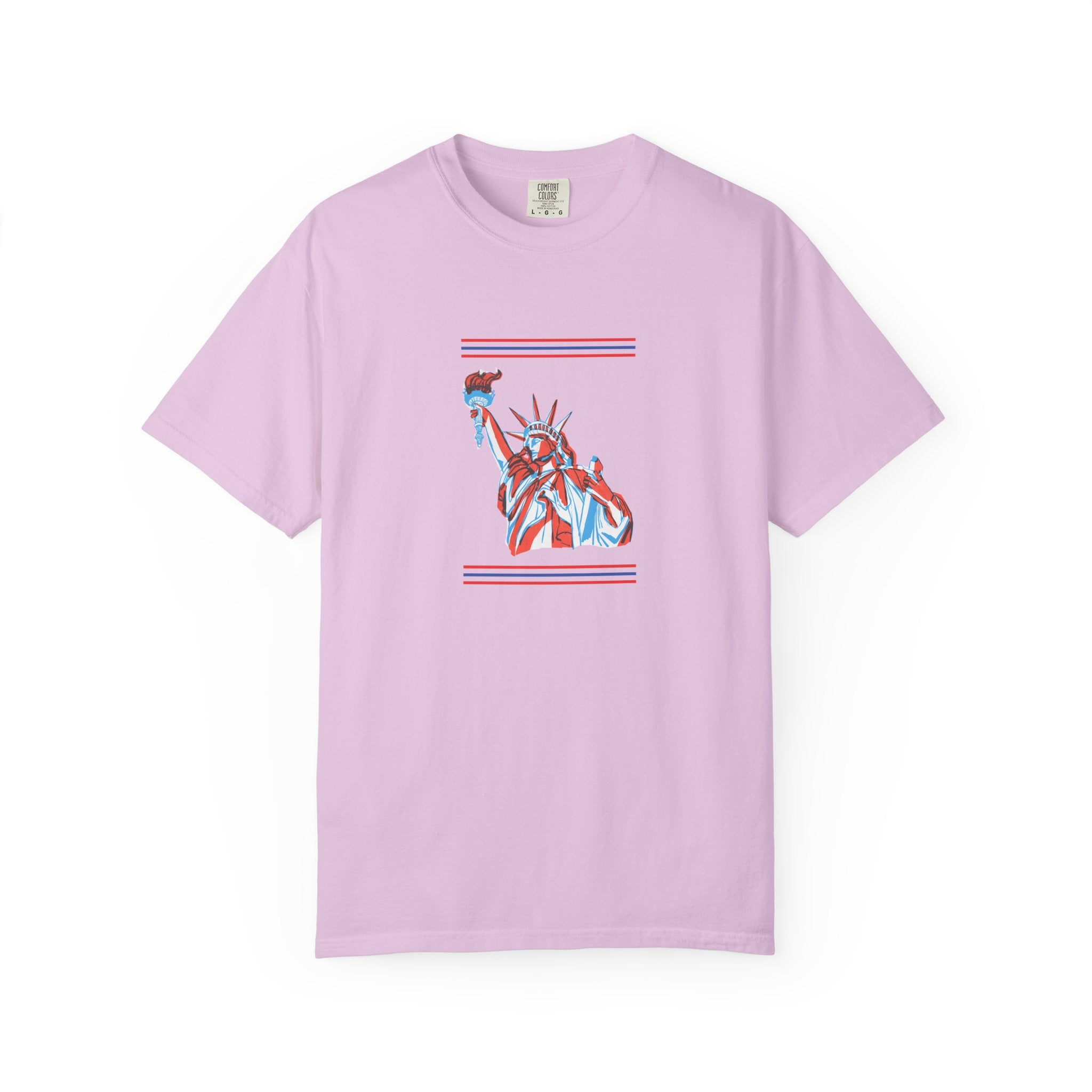 Patriotic Stars & Liberty Tee | Unisex | 100% Cotton | American Pride Spirit