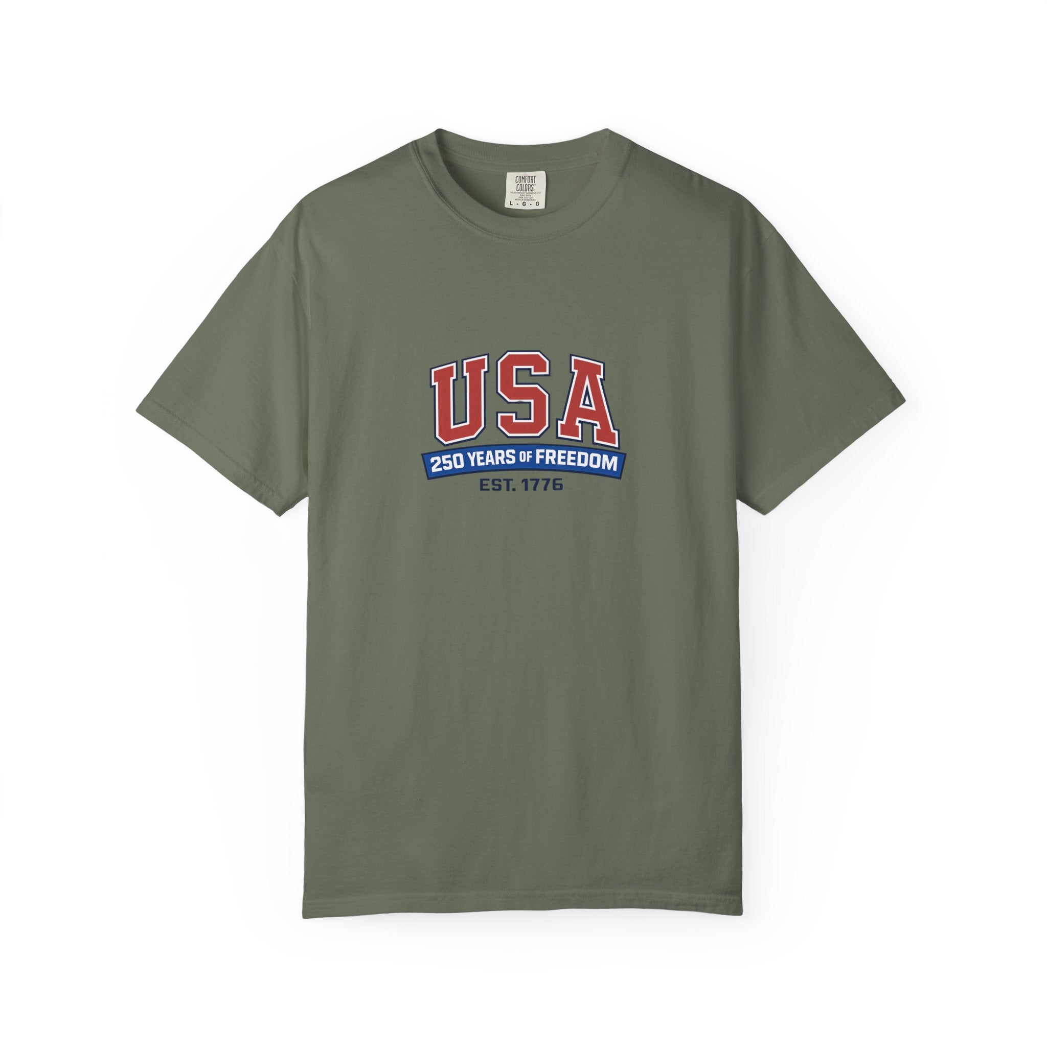 USA 250 Years of Freedom T-Shirt | Unisex | 100% Cotton | American Pride Spirit
