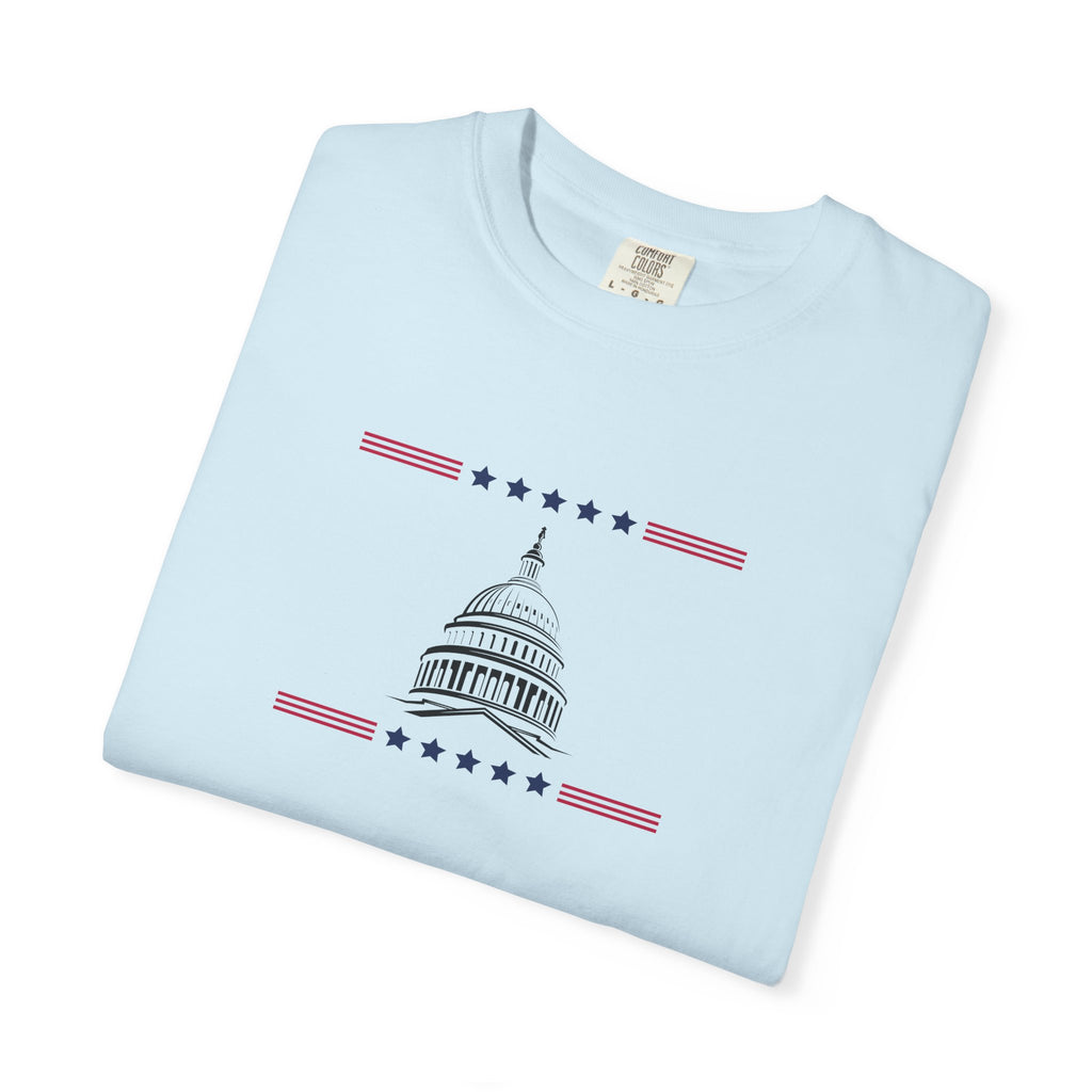 Washington Capitol Dome T-Shirt | Unisex | 100% Cotton | American Pride Spirit