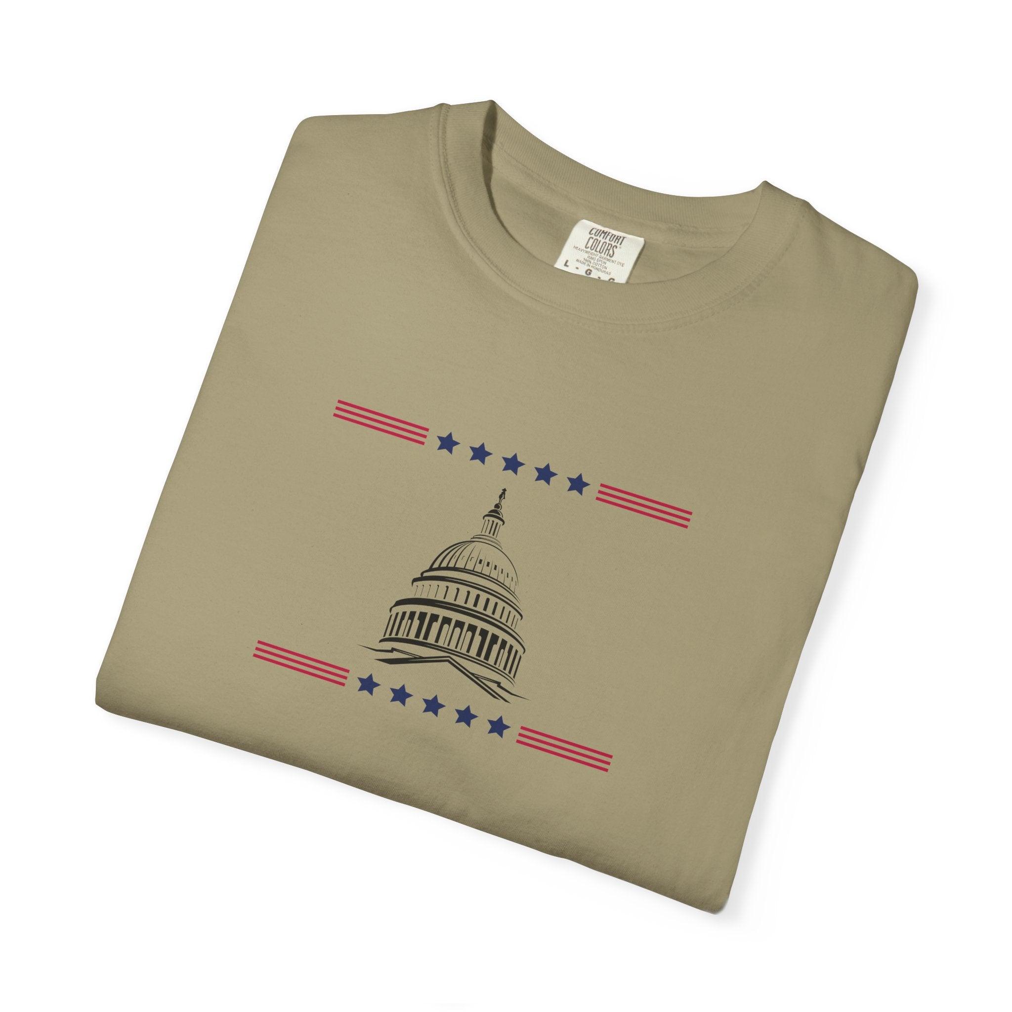 Washington Capitol Dome T-Shirt | Unisex | 100% Cotton | American Pride Spirit