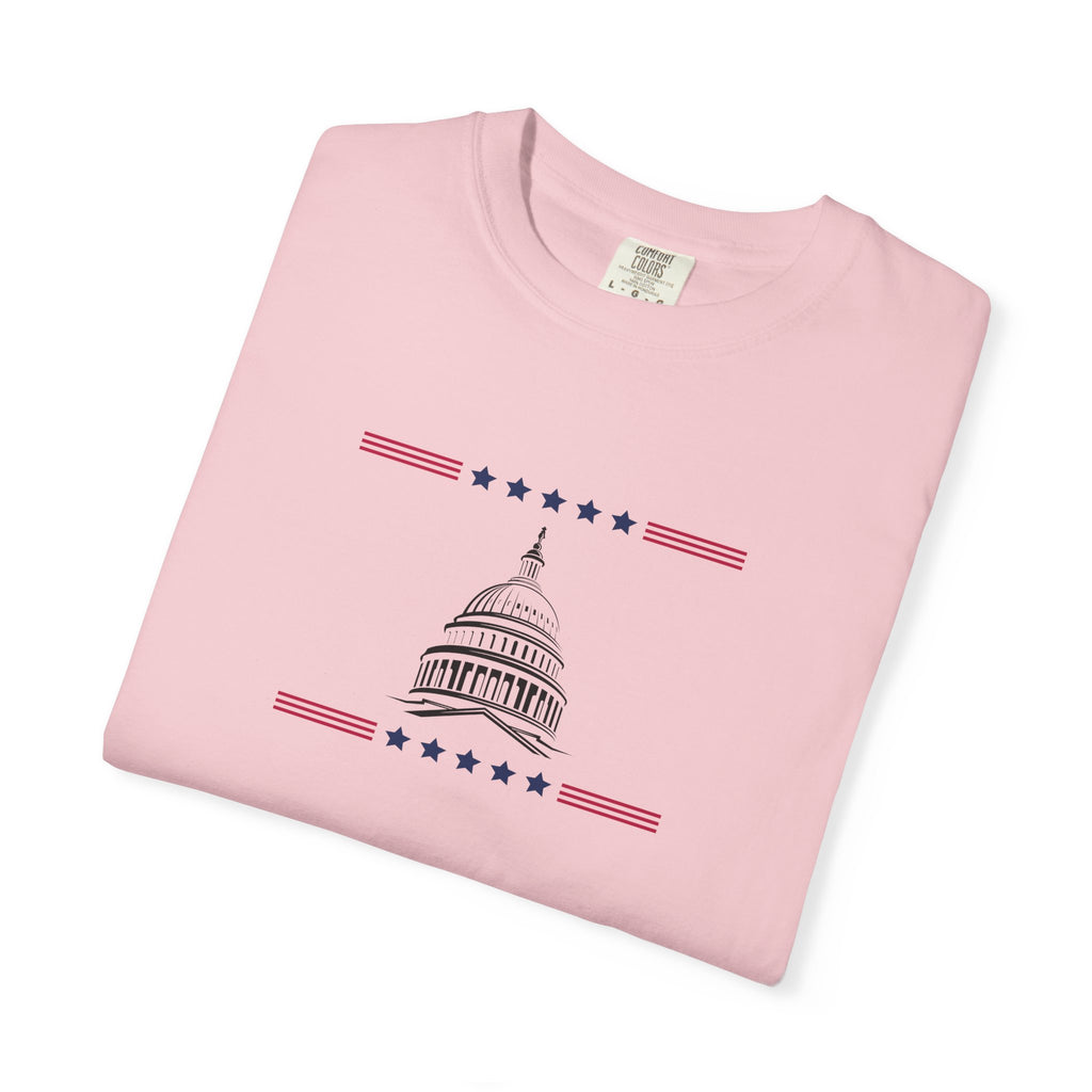 Washington Capitol Dome T-Shirt | Unisex | 100% Cotton | American Pride Spirit