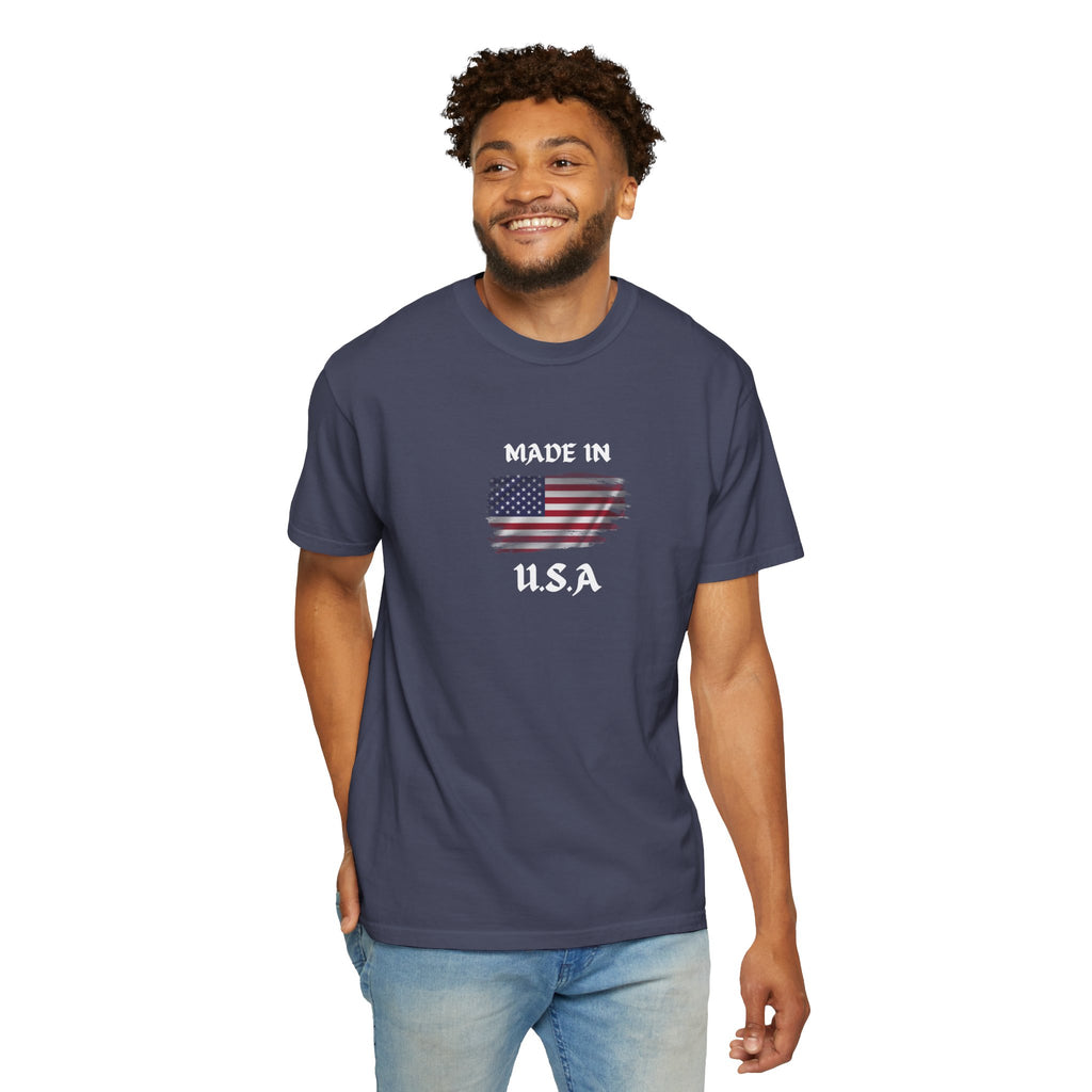 Patriotic USA Flag T-Shirt | Unisex | 100% Cotton | American Pride Spirit