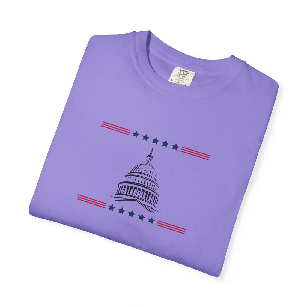 Washington Capitol Dome T-Shirt | Unisex | 100% Cotton | American Pride Spirit