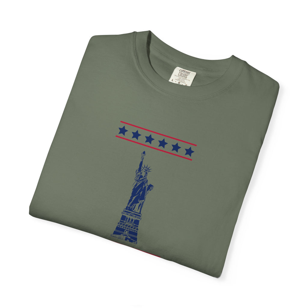 Patriotic Statue of Liberty T-shirt | Unisex | 100% Cotton | American Pride Spirit