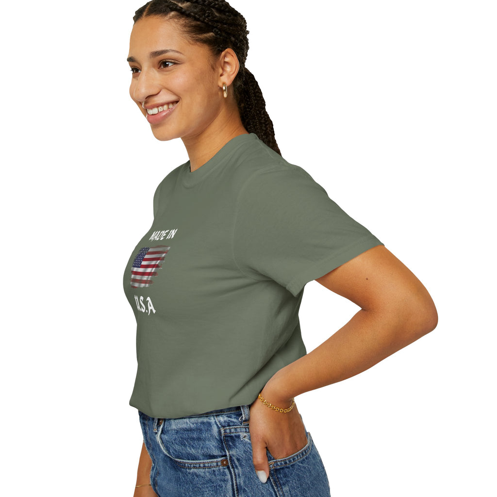 Patriotic USA Flag T-Shirt | Unisex | 100% Cotton | American Pride Spirit