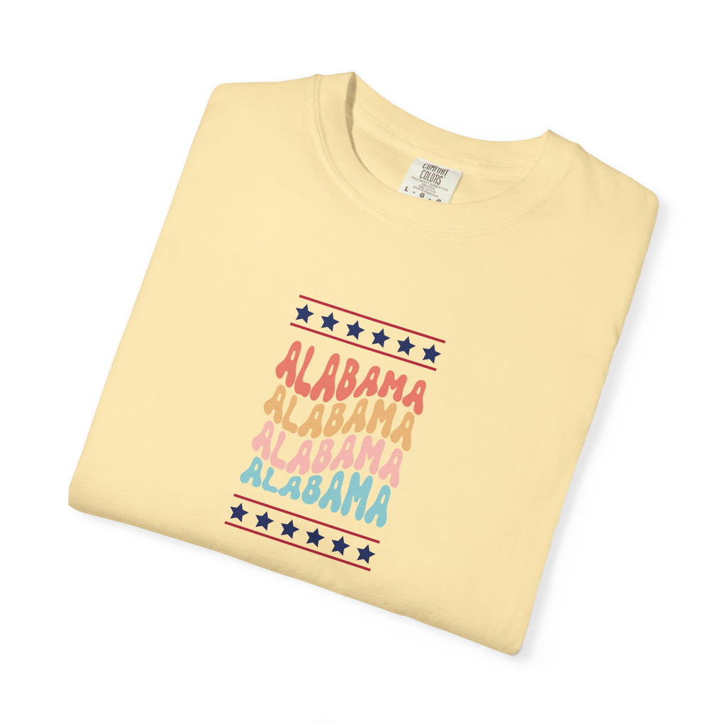 Alabama Designer T-shirt | Unisex | 100% Cotton | American Pride Spirit