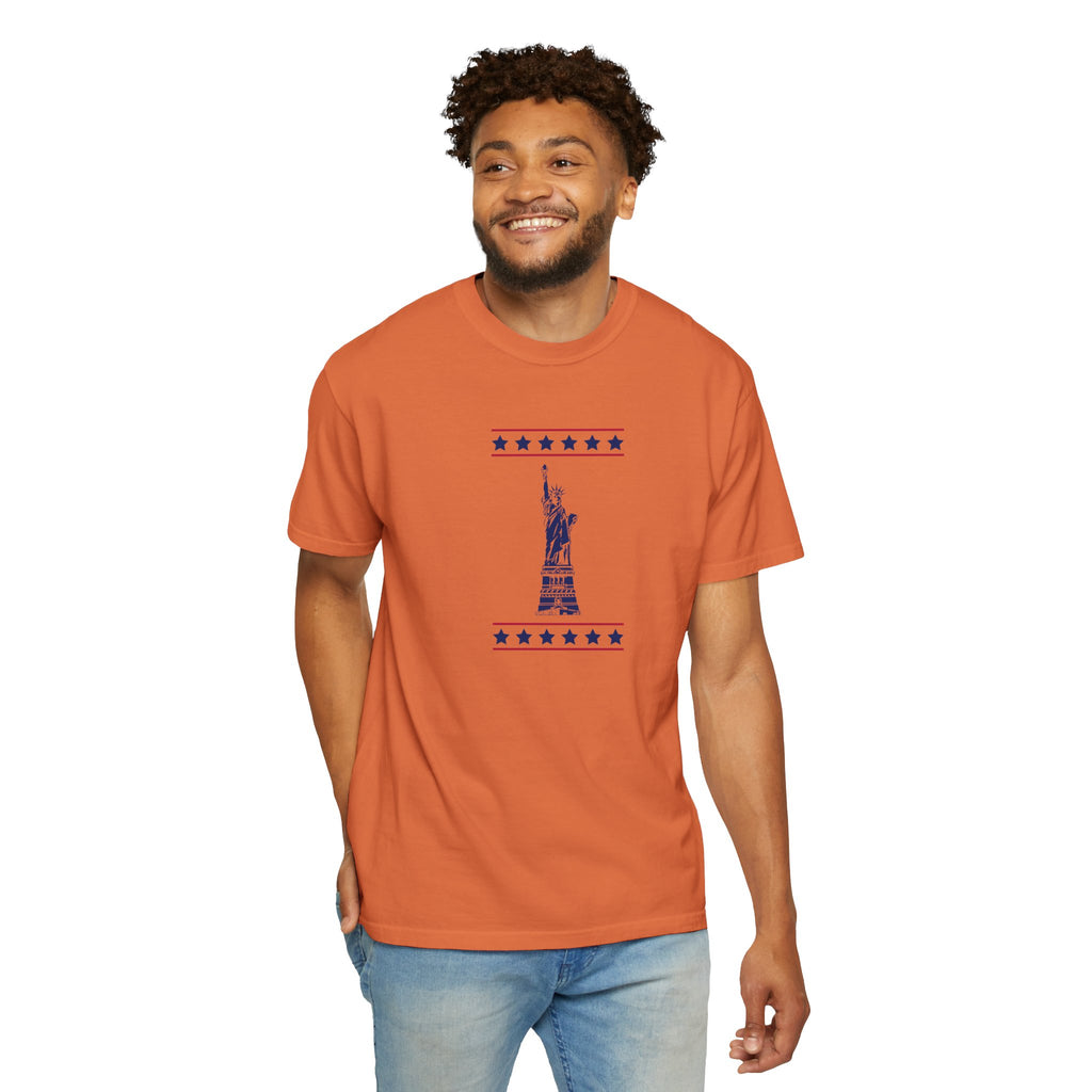 Patriotic Statue of Liberty T-shirt | Unisex | 100% Cotton | American Pride Spirit