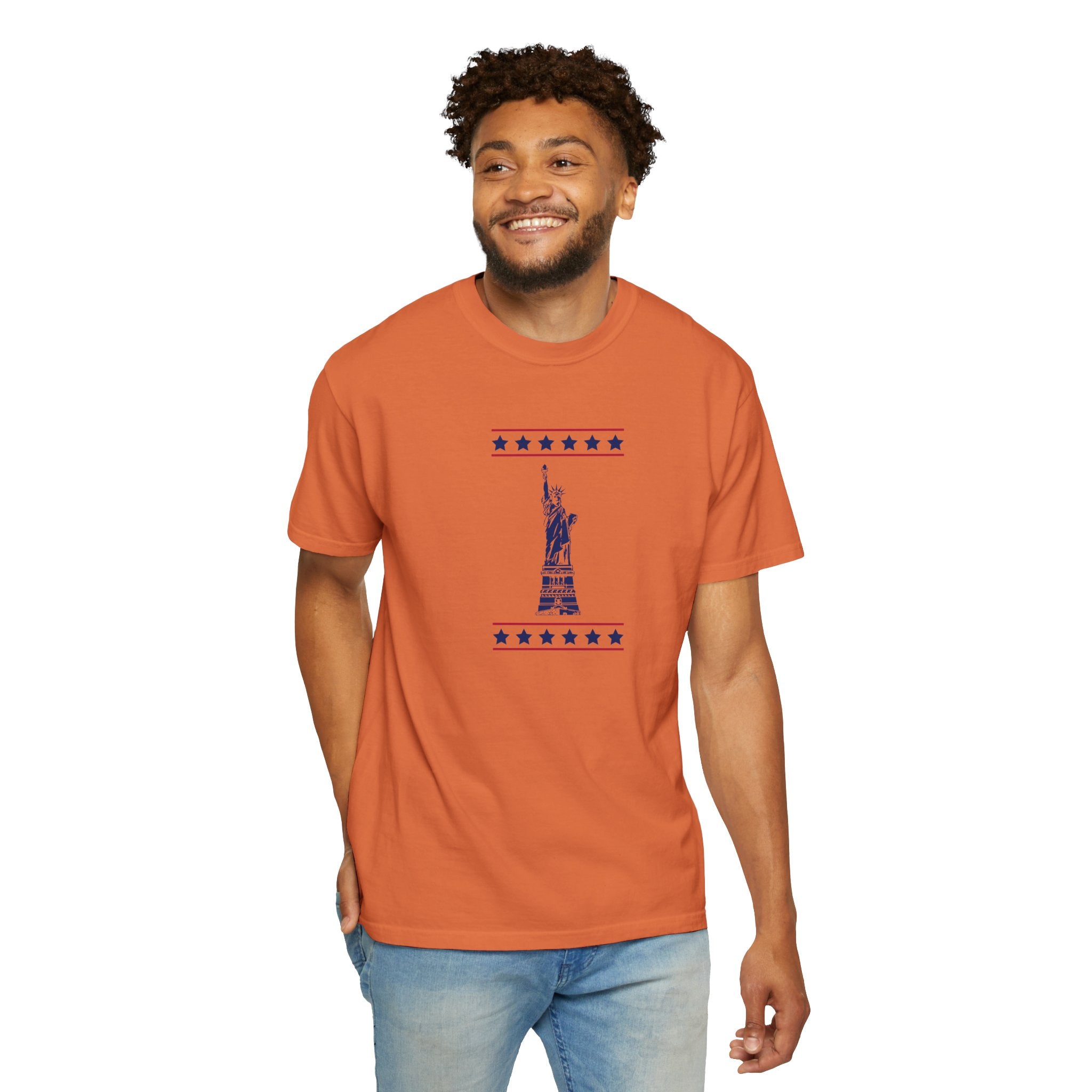 Patriotic Statue of Liberty T-shirt | Unisex | 100% Cotton | American Pride Spirit