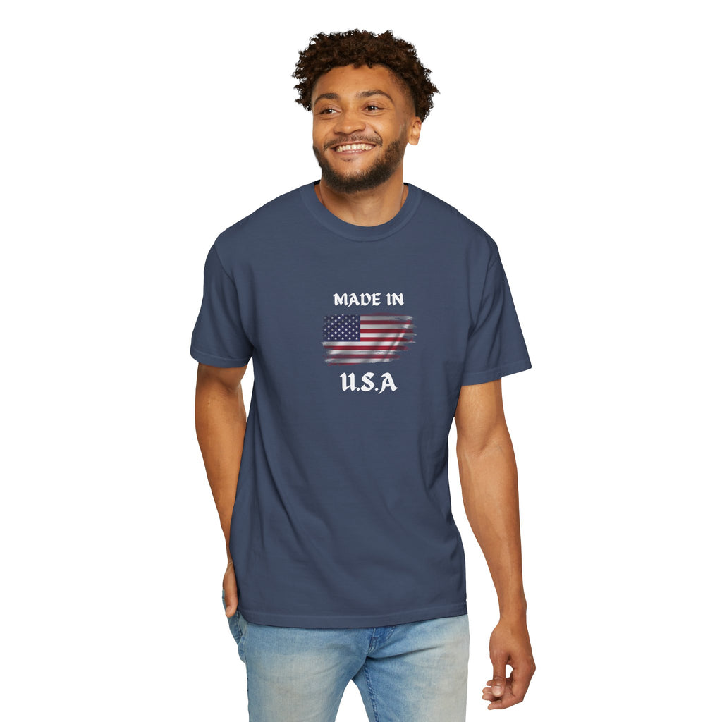 Patriotic USA Flag T-Shirt | Unisex | 100% Cotton | American Pride Spirit
