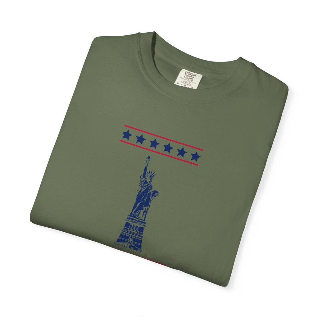 Patriotic Statue of Liberty T-shirt | Unisex | 100% Cotton | American Pride Spirit