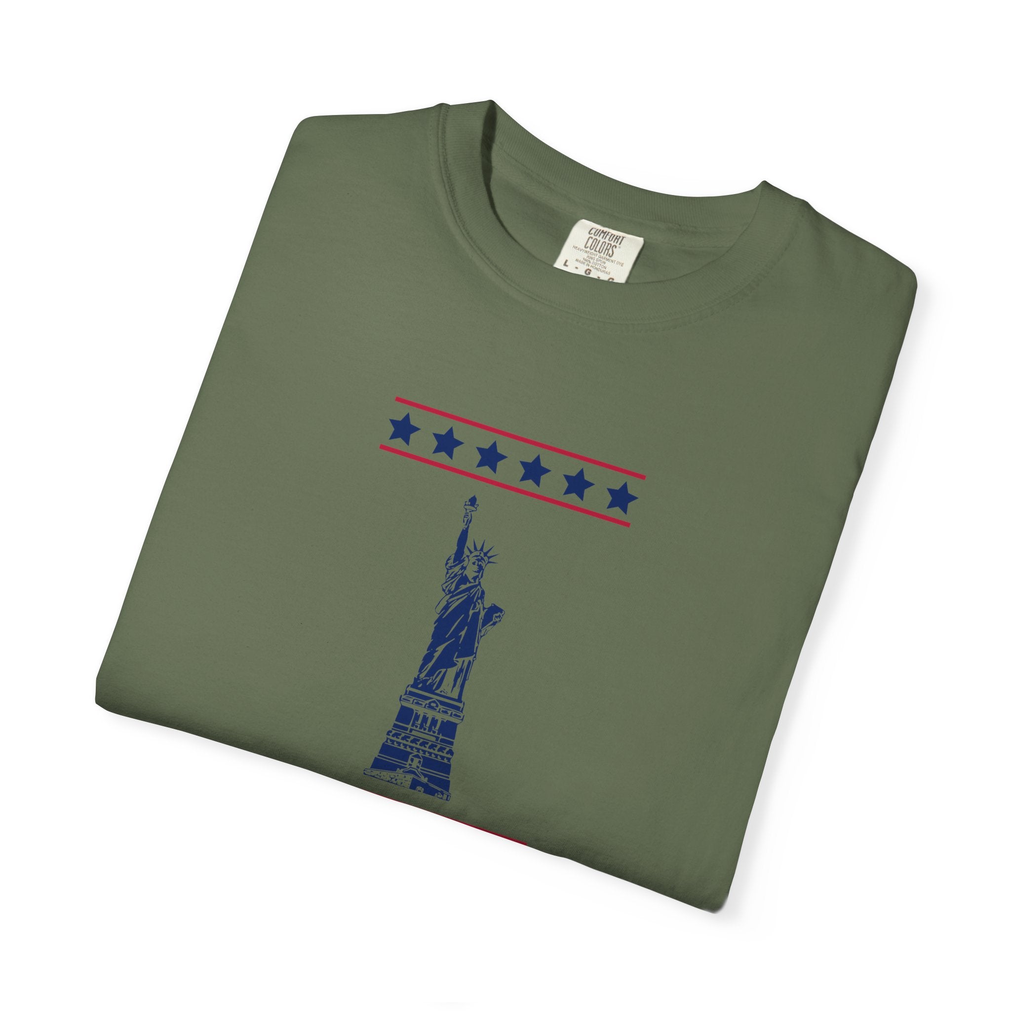 Patriotic Statue of Liberty T-shirt | Unisex | 100% Cotton | American Pride Spirit