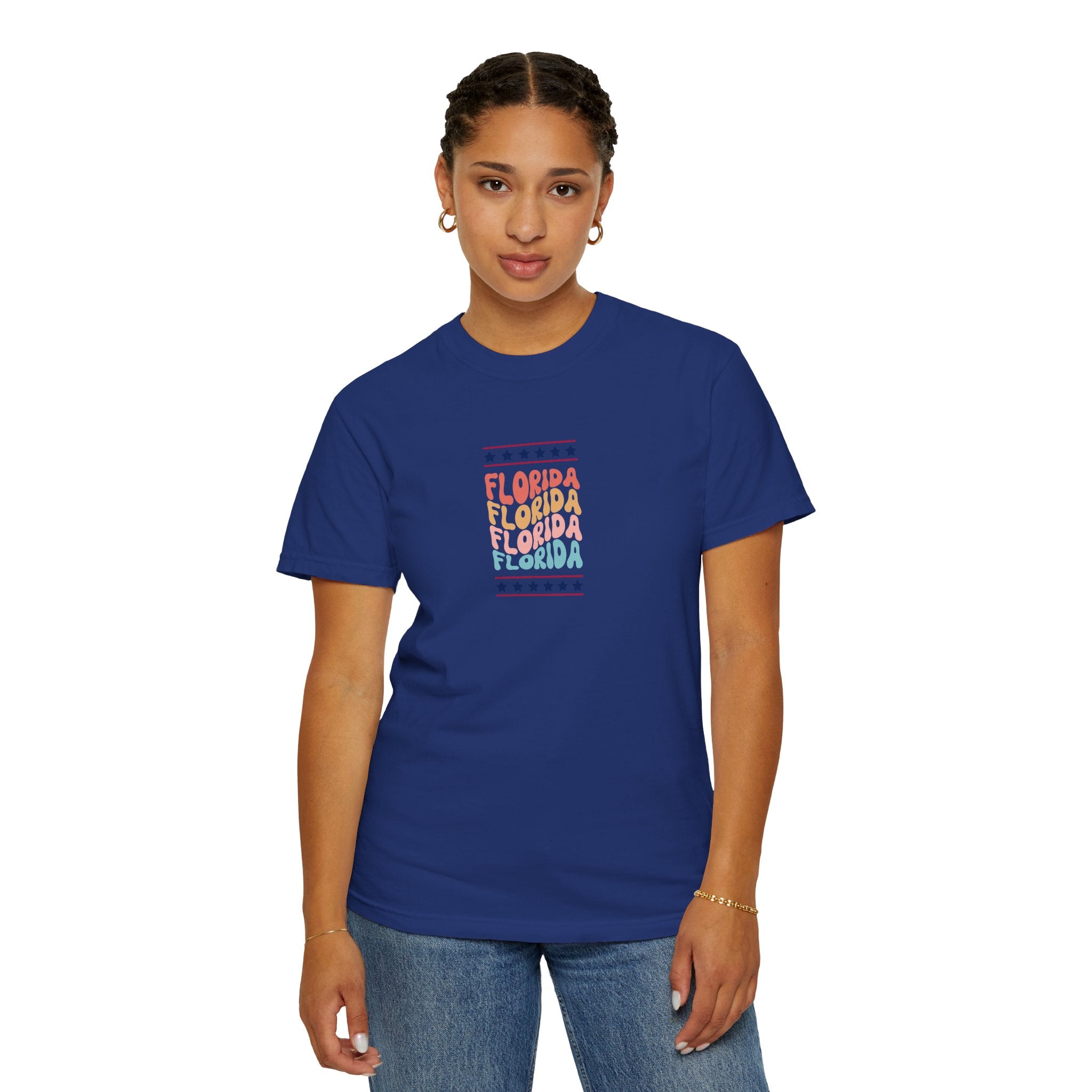 Navy - T-Shirt - 100% Cotton - Unisex