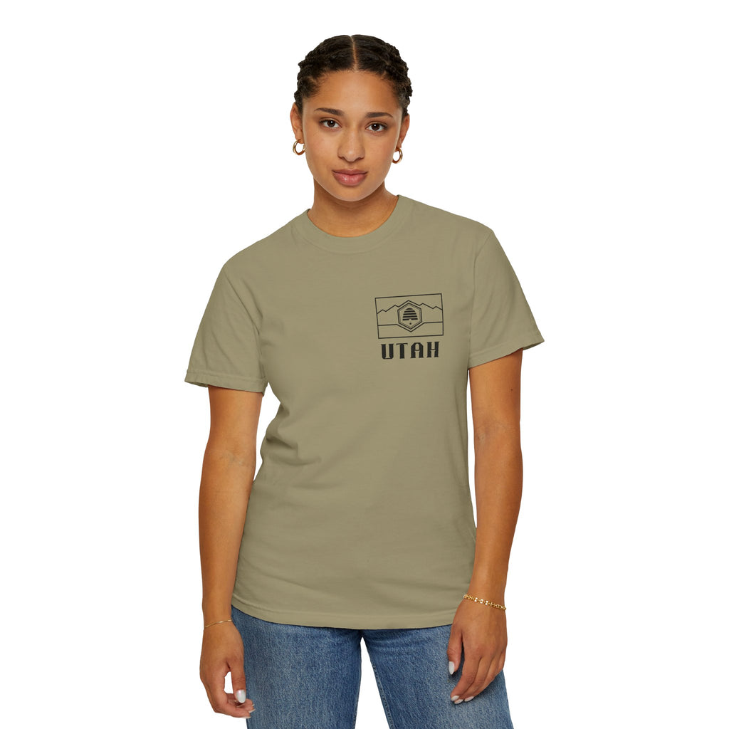 Khaki - T-Shirt - 100% Cotton - Unisex
