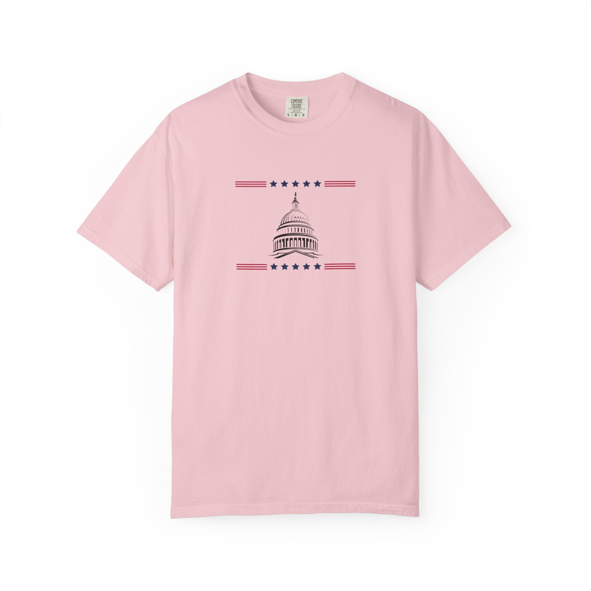 Washington Capitol Dome T-Shirt | Unisex | 100% Cotton | American Pride Spirit