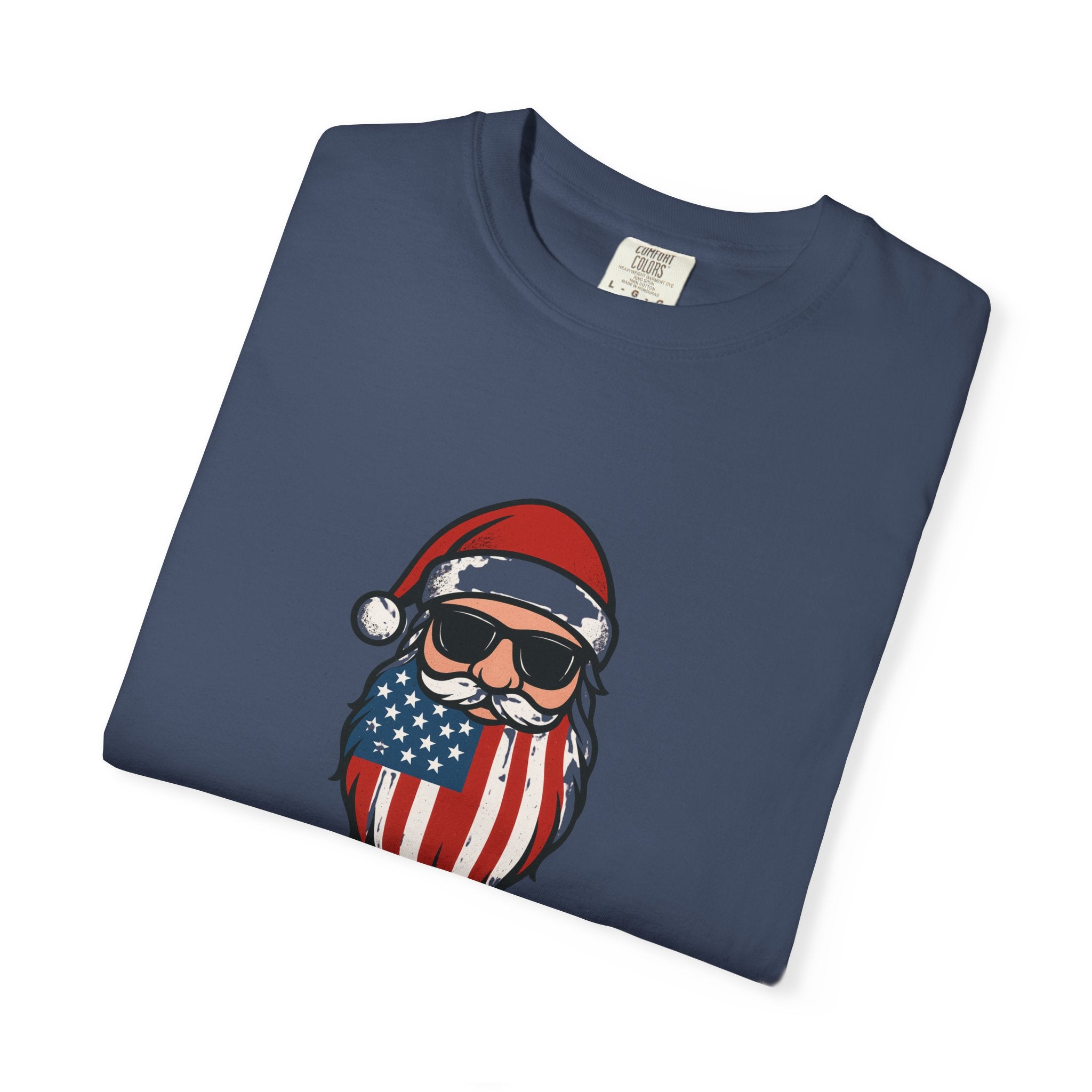 American Santa T-Shirt | Unisex | 100% Cotton | American Pride Spirit