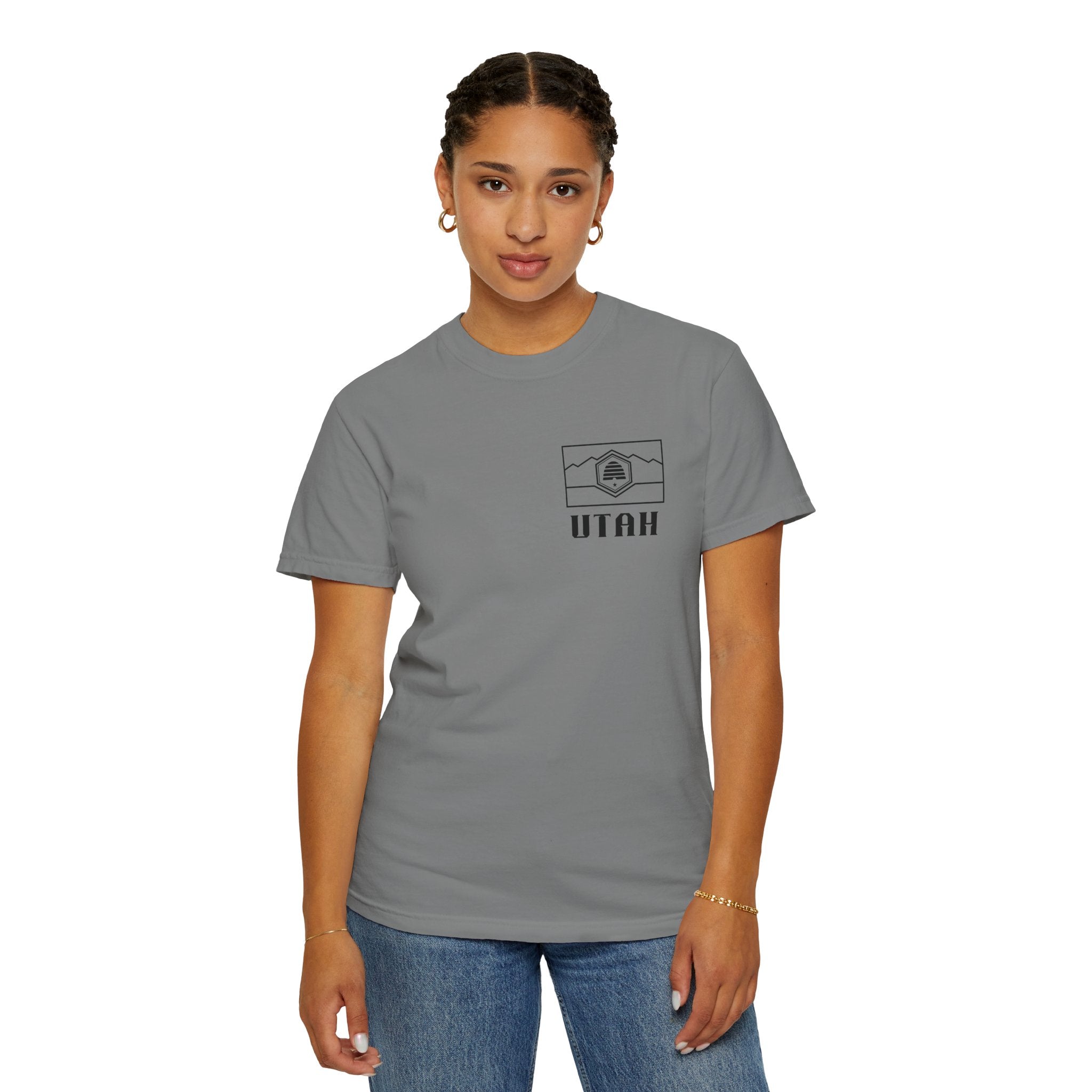 Grey - T-Shirt - 100% Cotton - Unisex