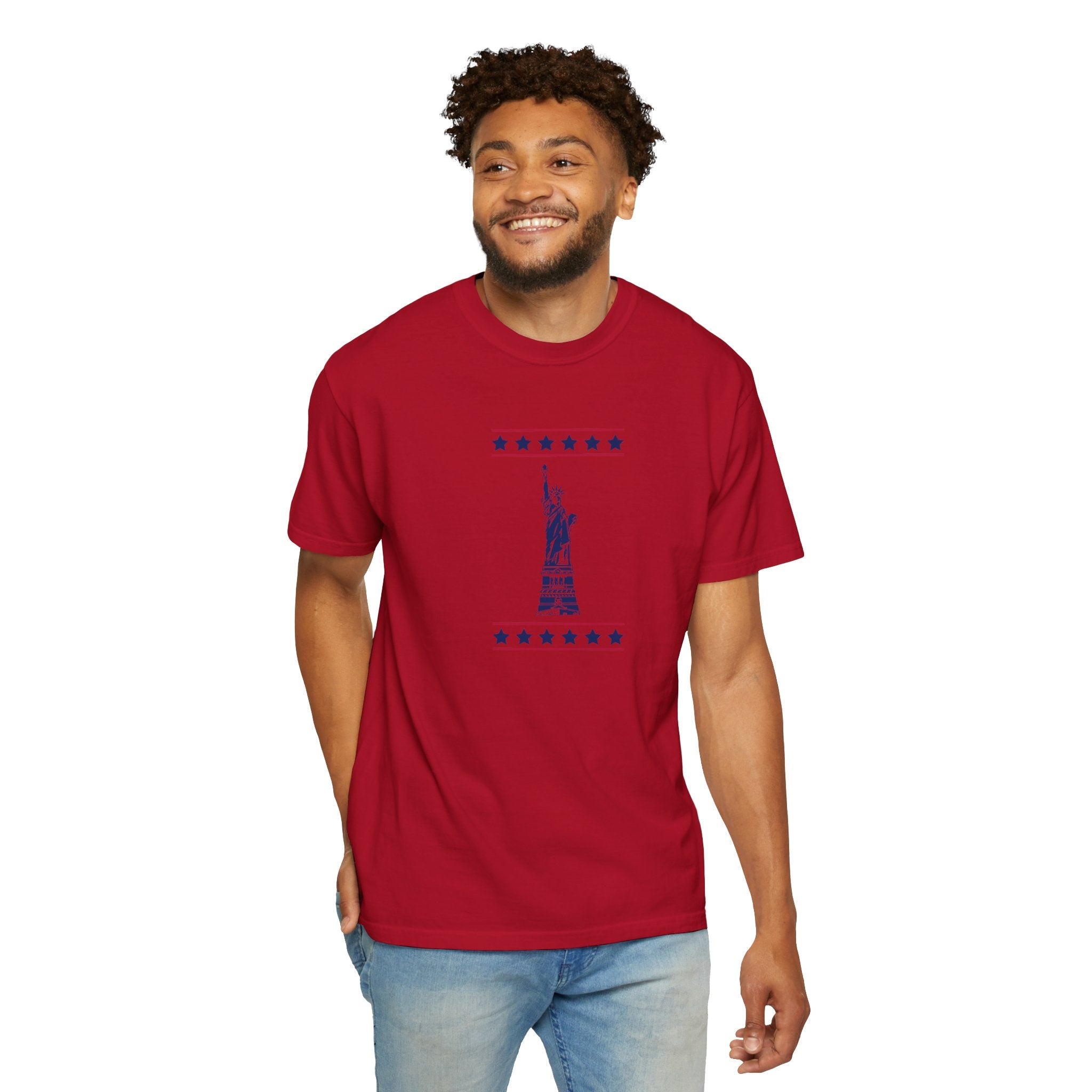 Patriotic Statue of Liberty T-shirt | Unisex | 100% Cotton | American Pride Spirit