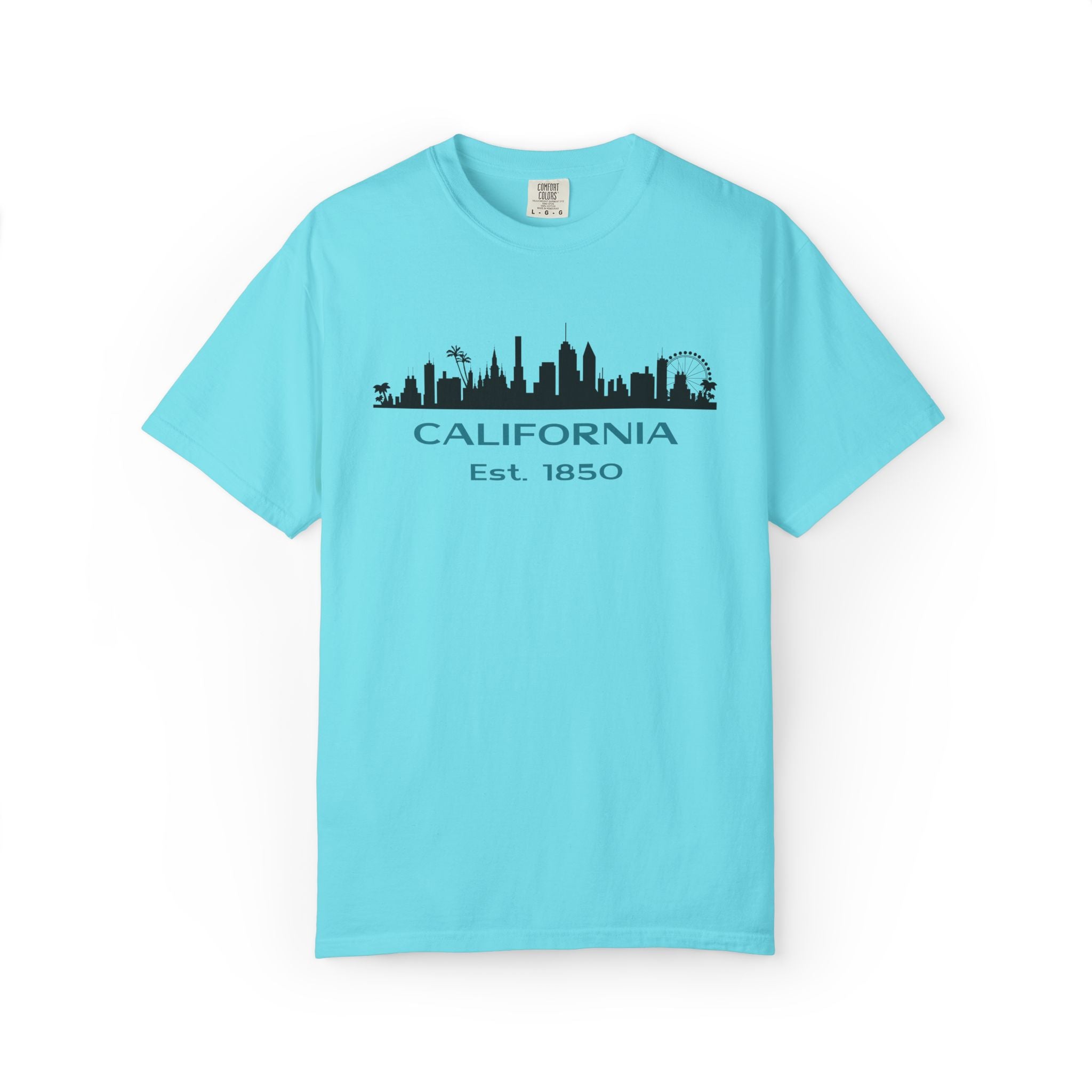 California Skyline T-shirt | Unisex | 100% Cotton | American Pride Spirit
