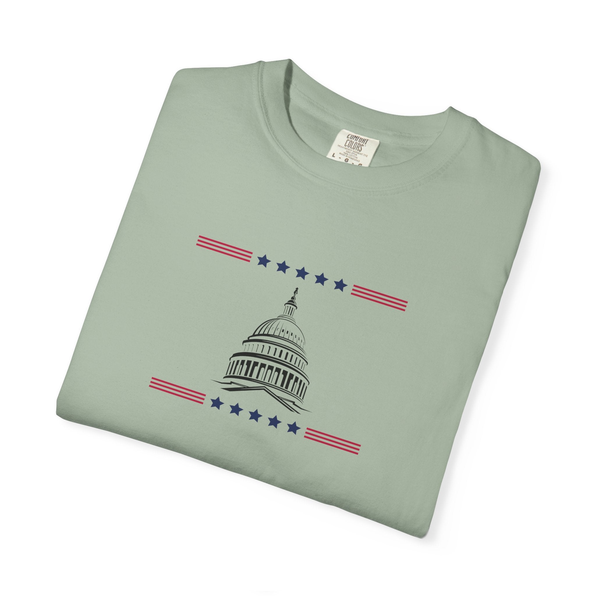 Washington Capitol Dome T-Shirt | Unisex | 100% Cotton | American Pride Spirit