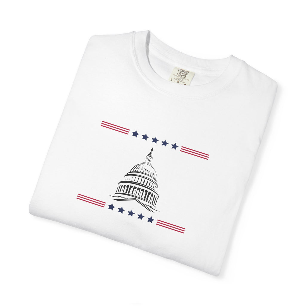 Washington Capitol Dome T-Shirt | Unisex | 100% Cotton | American Pride Spirit