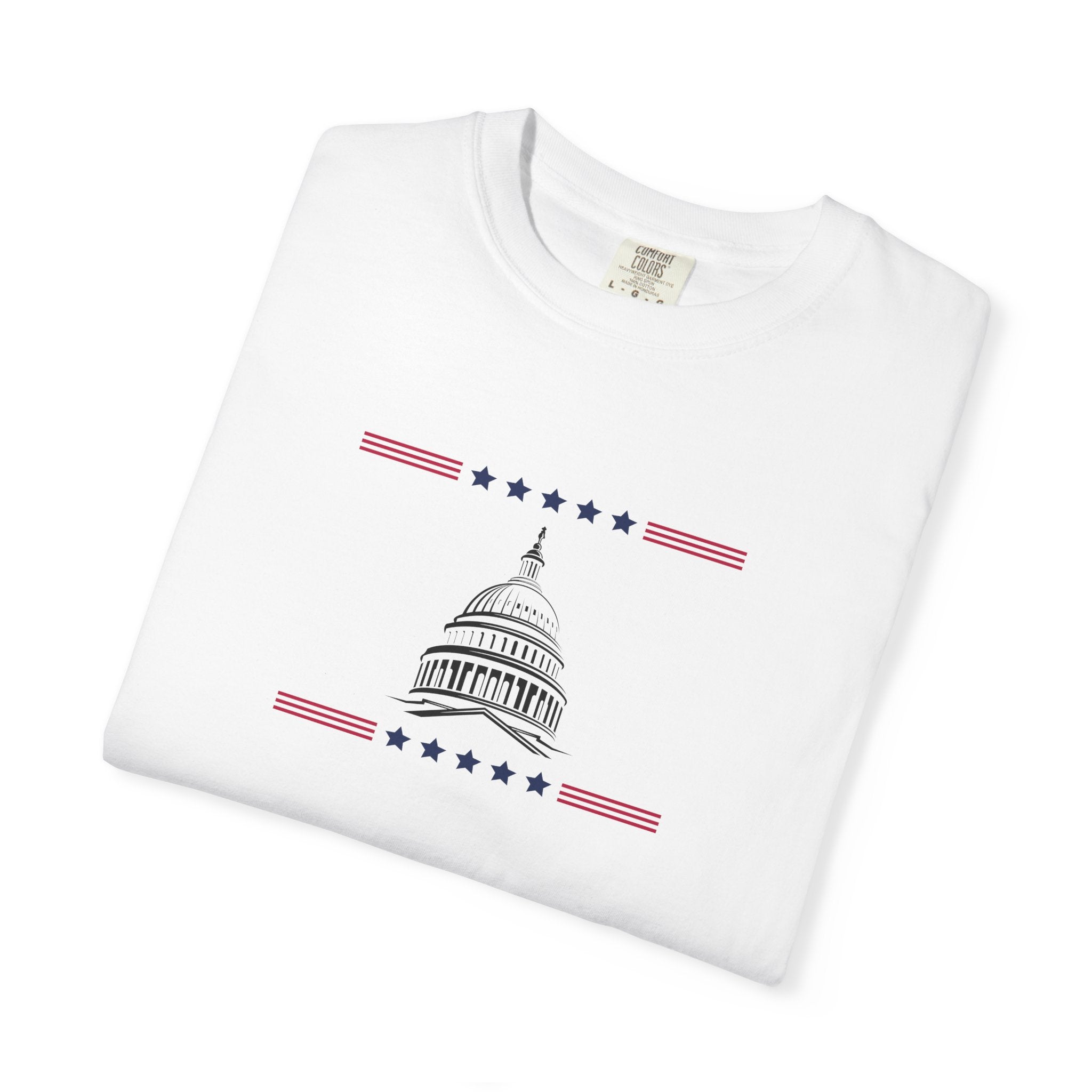 Washington Capitol Dome T-Shirt | Unisex | 100% Cotton | American Pride Spirit
