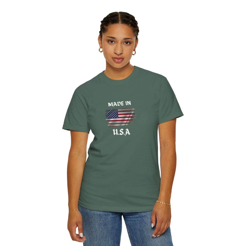 Patriotic USA Flag T-Shirt | Unisex | 100% Cotton | American Pride Spirit